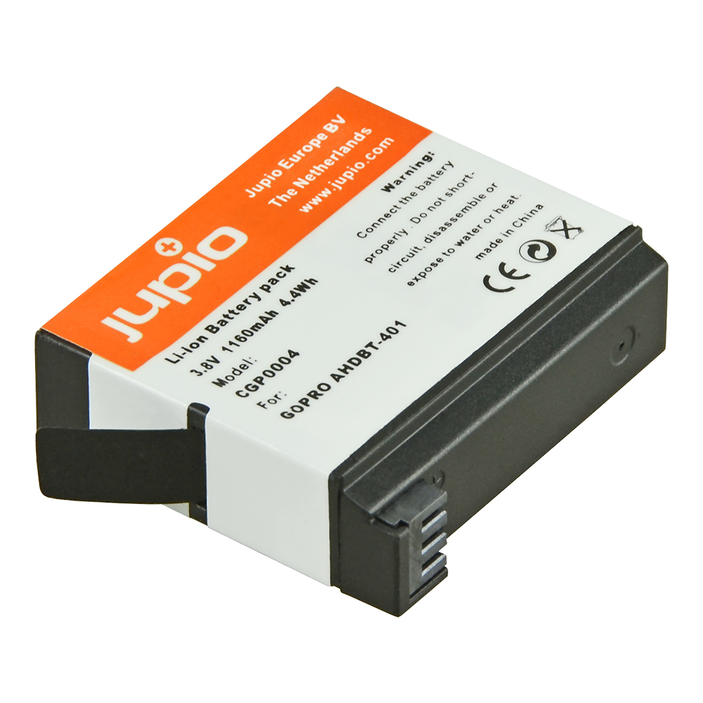Jupio Batteria videocamera AHDBT-401 Hero4 GoPro