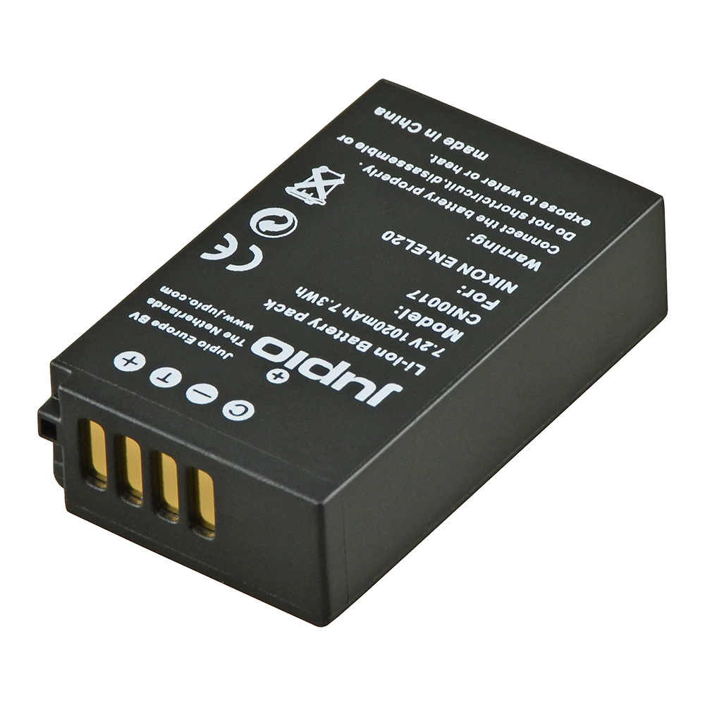 Jupio Batteria fotocamera EN-EL20(A) Nikon