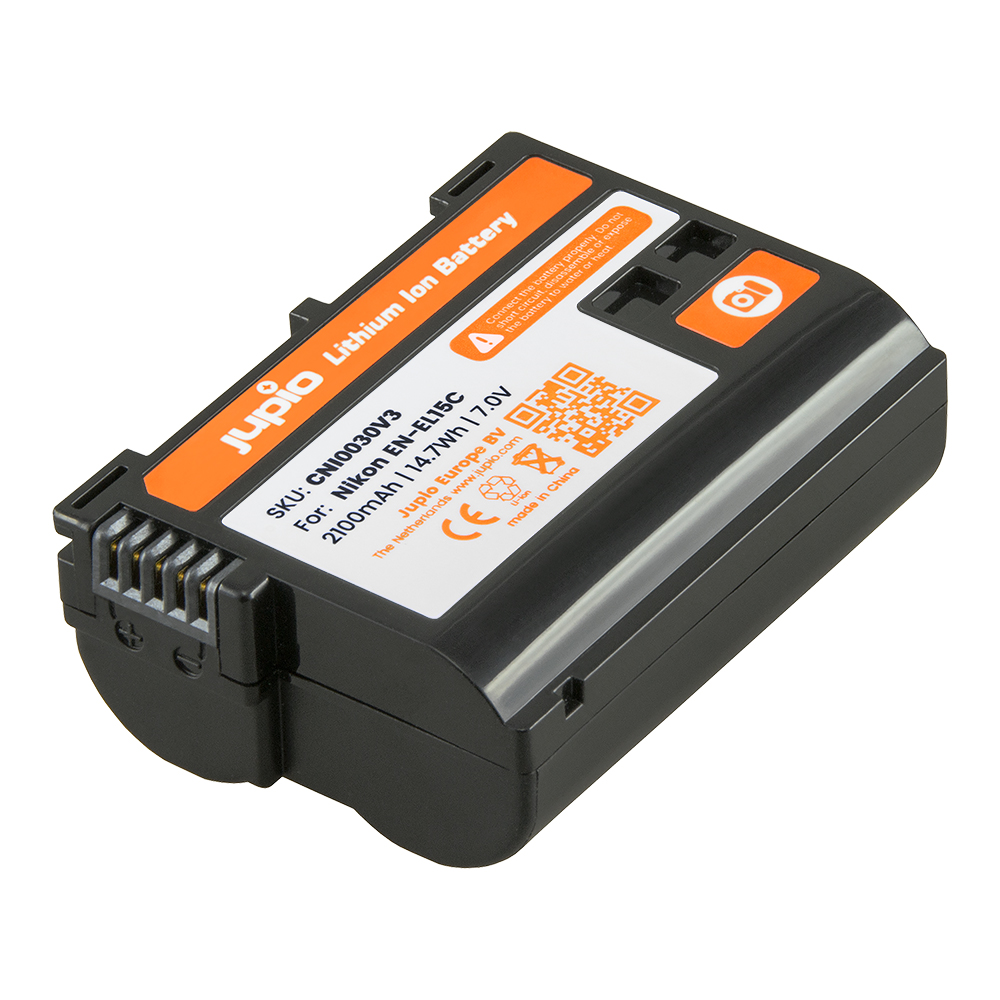 Jupio Batteria fotocamera Nikon EN-EL15C 2100mAh Versione Aggiornata