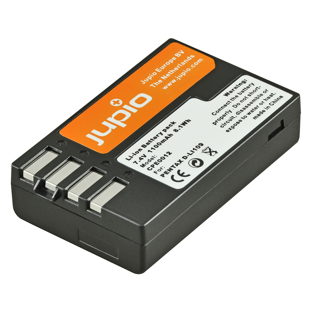Jupio Batteria fotocamera D-Li109 Pentax