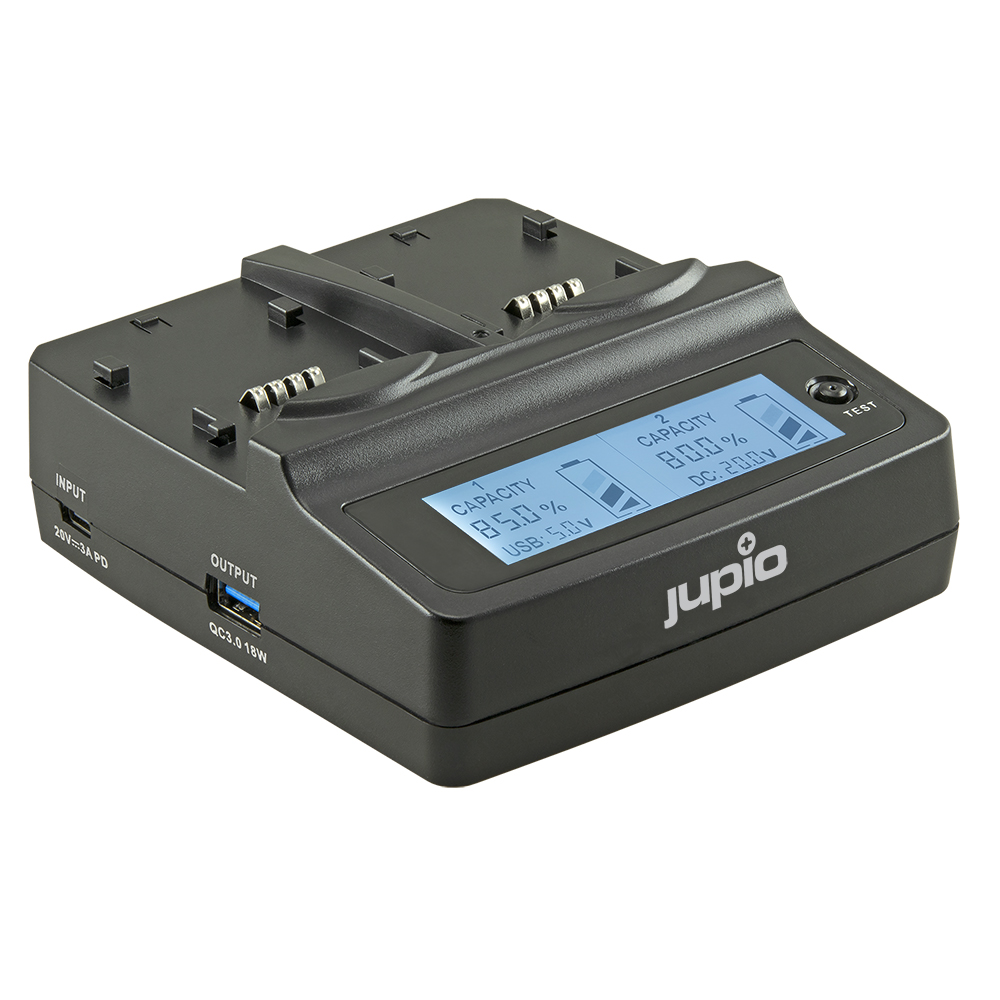 Jupio Caricatore doppio V2 (60W/4.2-17.6V. NON utilizzare con JCP0001)