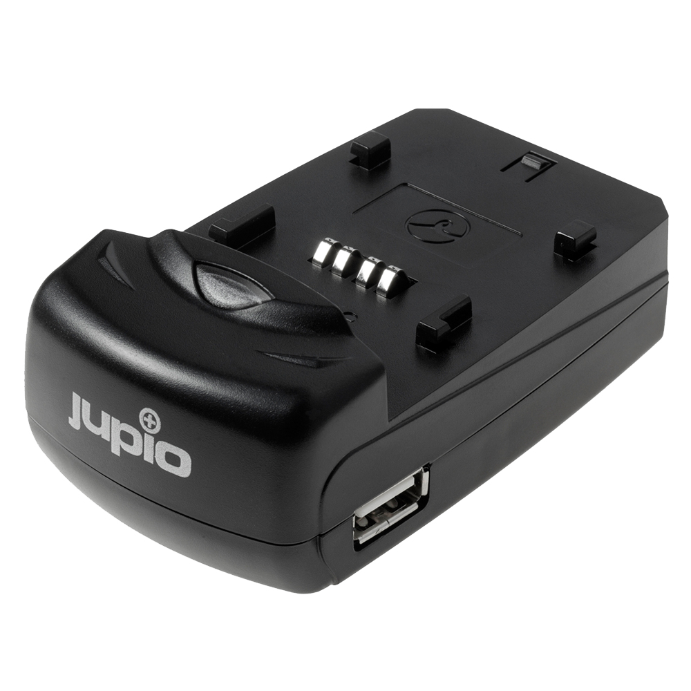 Jupio Caricatore singolo batterie fotocamera Jupio