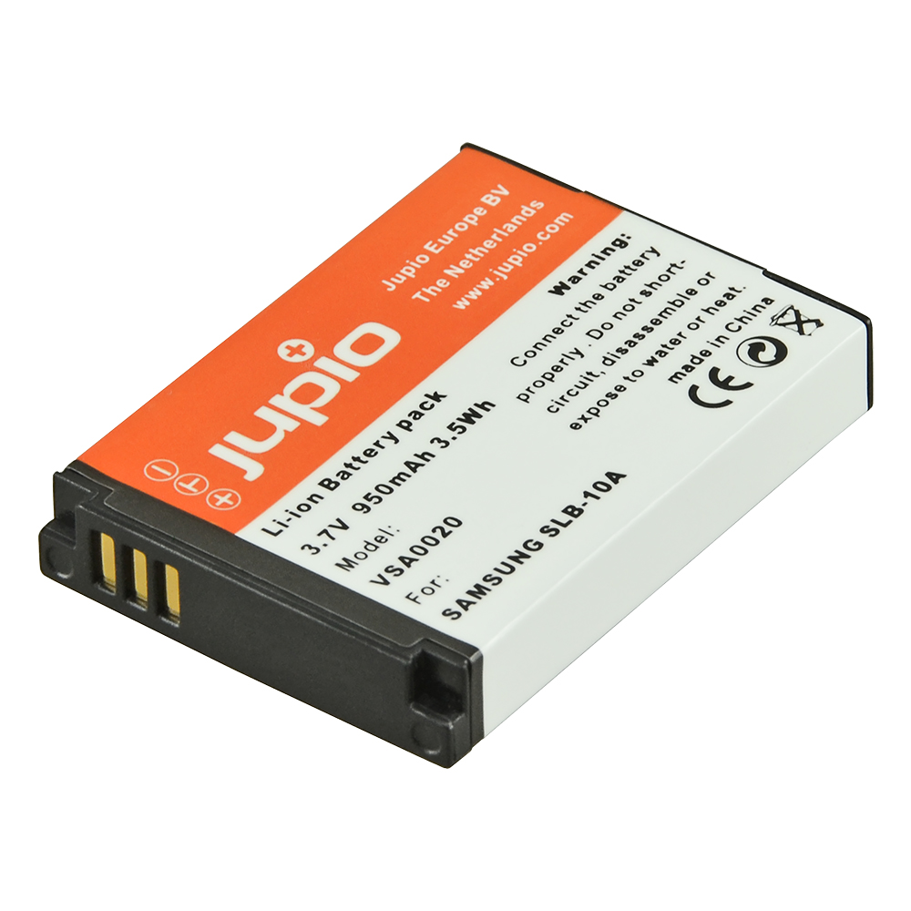 Jupio Batteria videocamera SLB-10A per Samsung/BN-VH105 per JVC