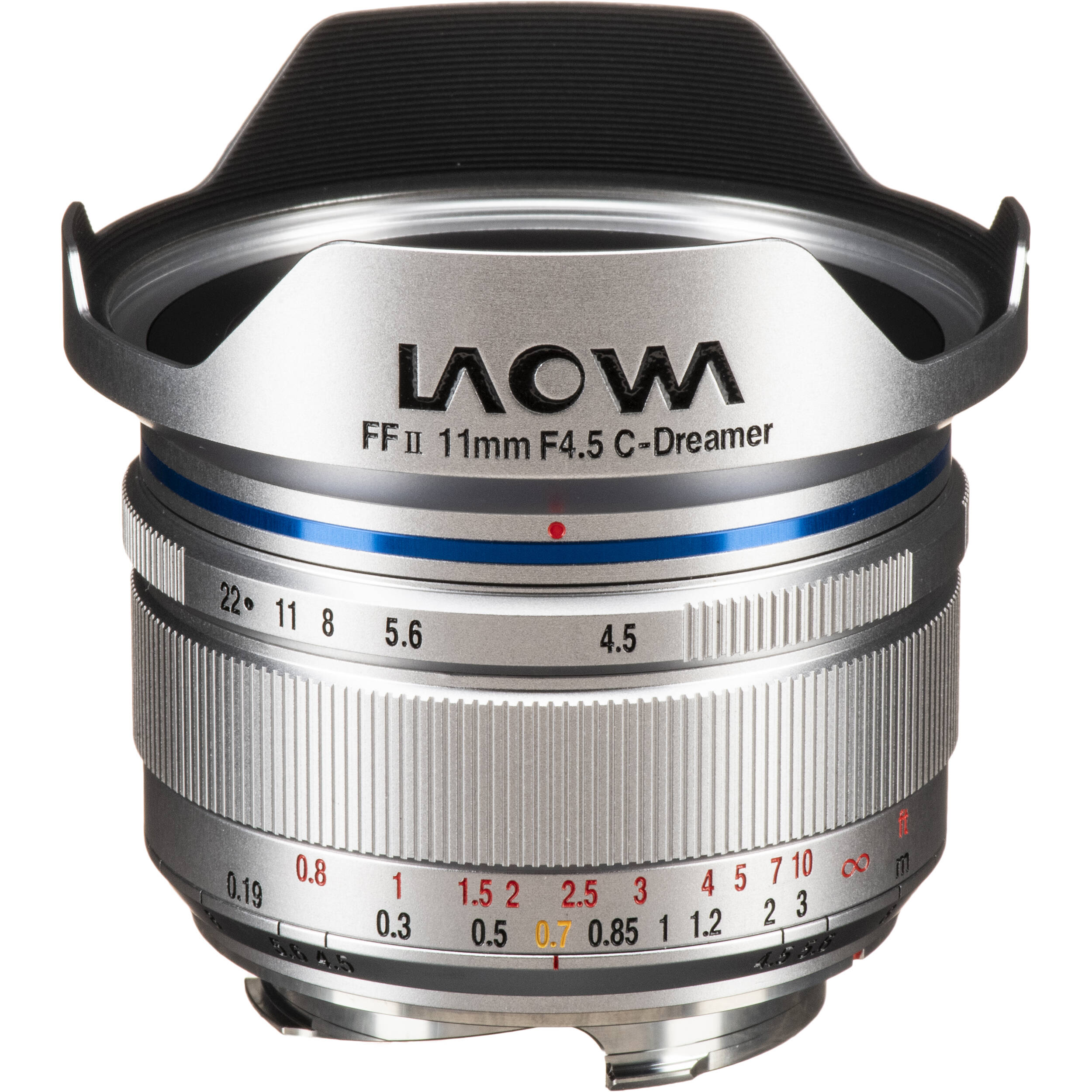 Laowa Venus Optics obiettivo 11mm f/4.5 RL FF rettilineare Leica M argento