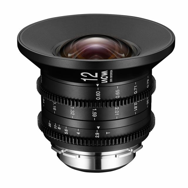Laowa Venus Optics obiettivo 12mm t/2.9 Zero-D Arri PL Scala Metri