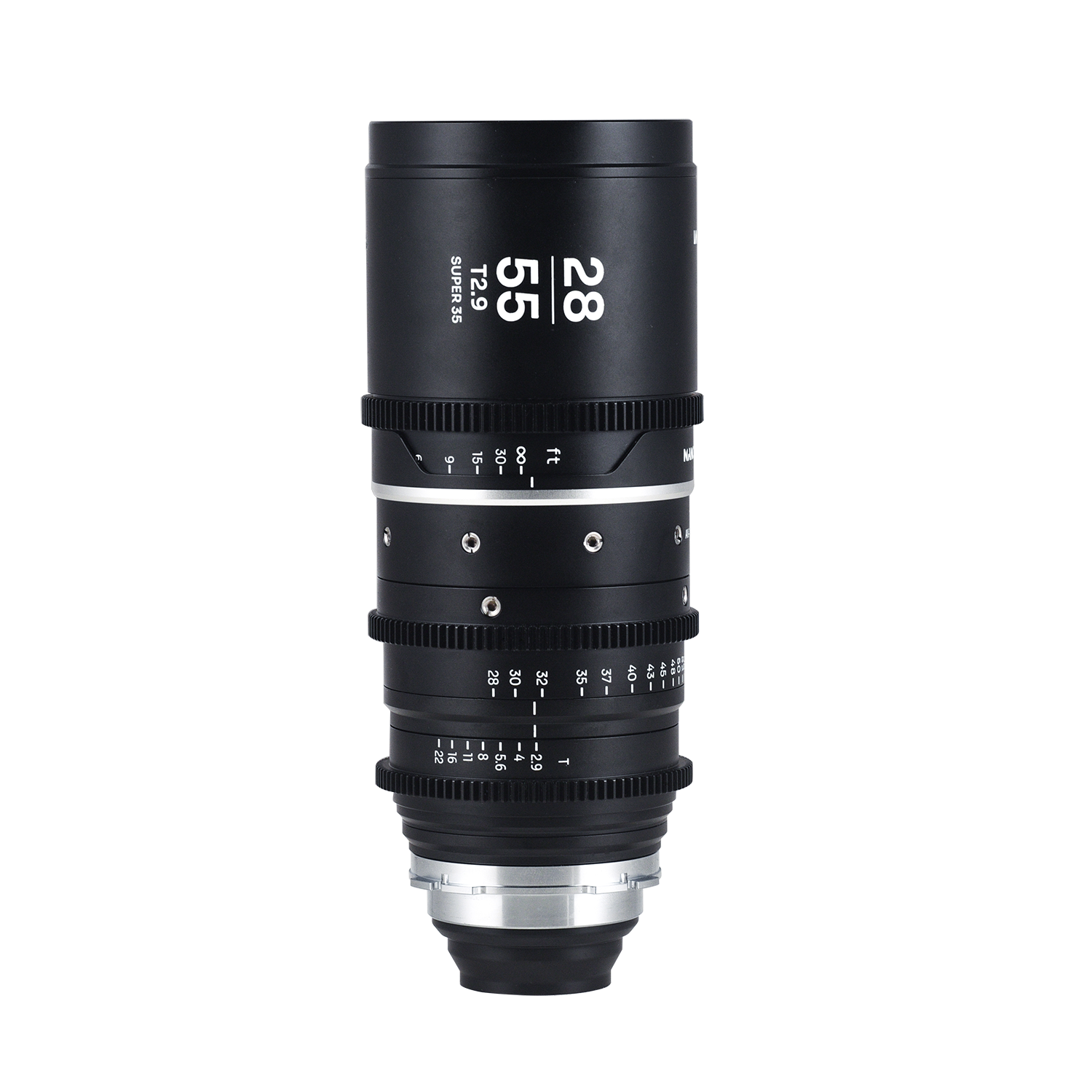 Laowa Venus Optics obiettivo 28-55mm t/2.9 1.5X S35 NanoMorph zoom Silver PL Cine
