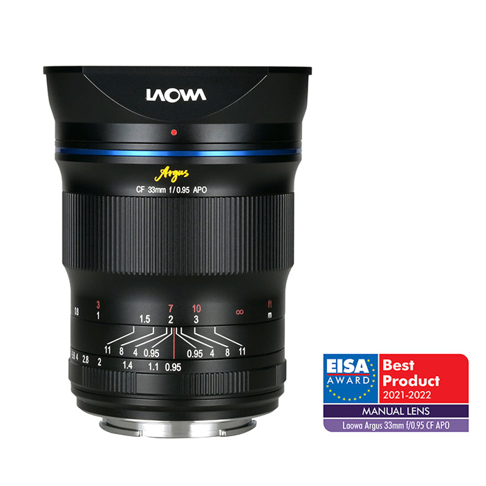 Laowa Venus Optics obiettivo 33mm f/0.95 Argus CF APO Canon EF-M