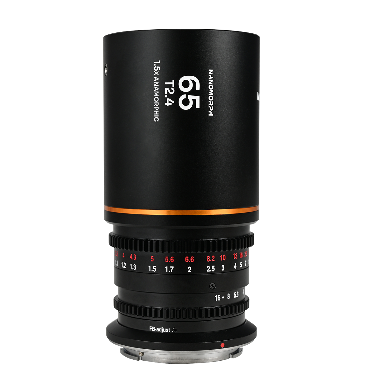 Laowa Venus Optics obiettivo 65mm t/2.4 1.5X S35 NanoMorph Ambra Nikon Z