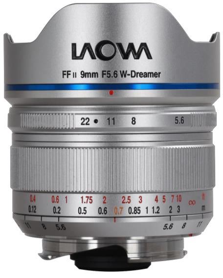Laowa Venus Optics obiettivo 9mm f/5.6 Leica M Silver rettilineo
