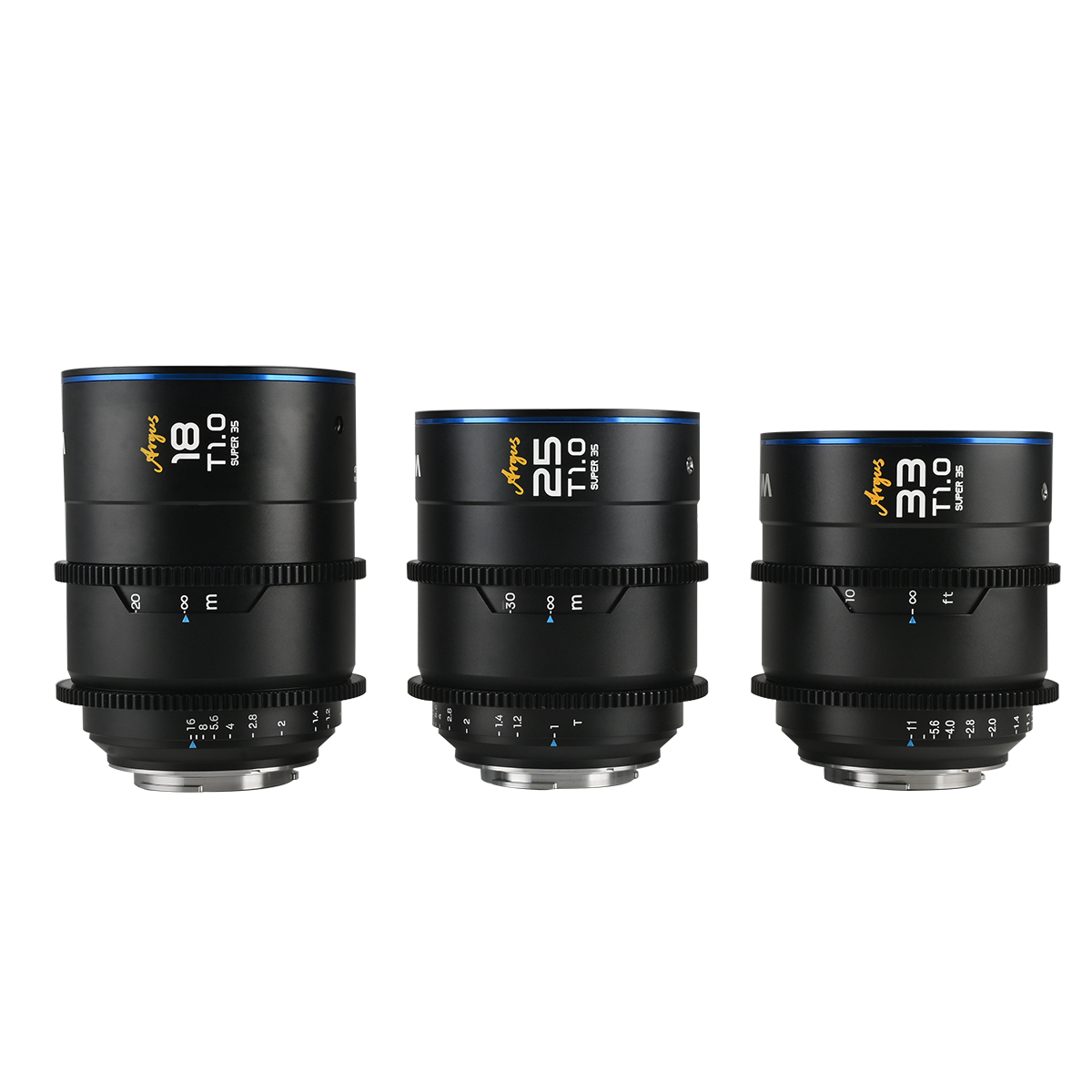 Laowa Venus Optics Argus S35 Kit obiettivi 18mm,25mm,33mm Canon RF