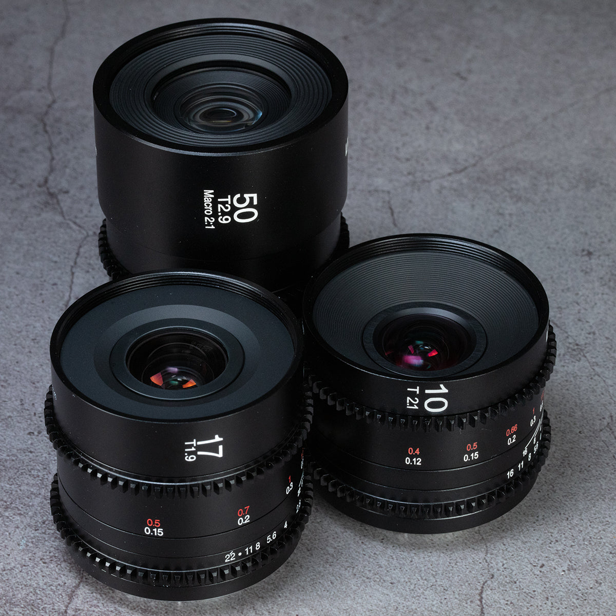 Laowa Venus Optics Bundle 3 lenti MFT Wide+Macro Cine 10mm + 17mm + 50mm