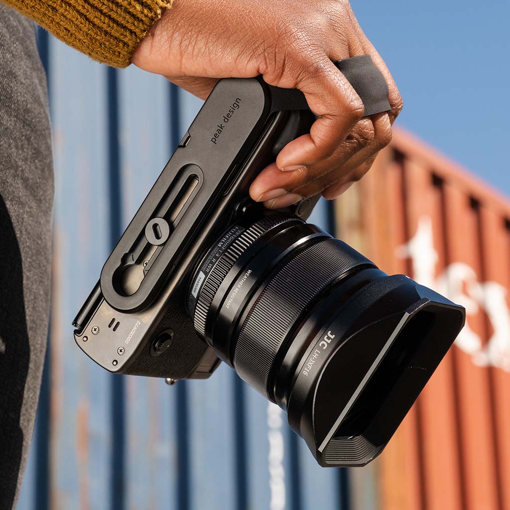 Micro CLUTCH - I Plate ( Impugnatura Laterale) NEW Fujifilm x100 series and Leica M series.