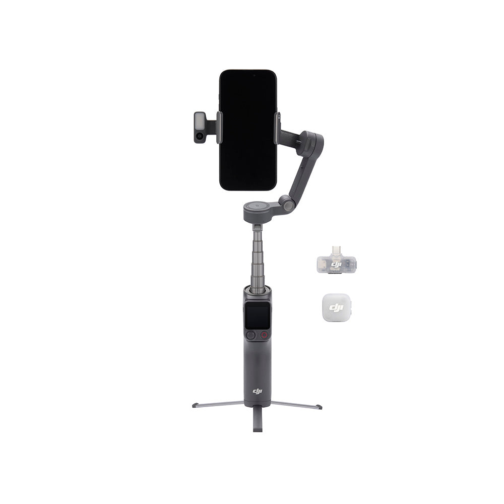 DJI Osmo Mobile 8P Creator Combo – Stabilizzatore Gimbal per Smartphone