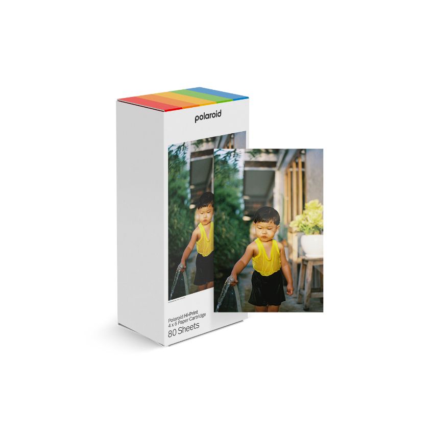CARTUCCIA FOTOGRAFICA POLAROID 80 FOGLI HI PRINT 4X6