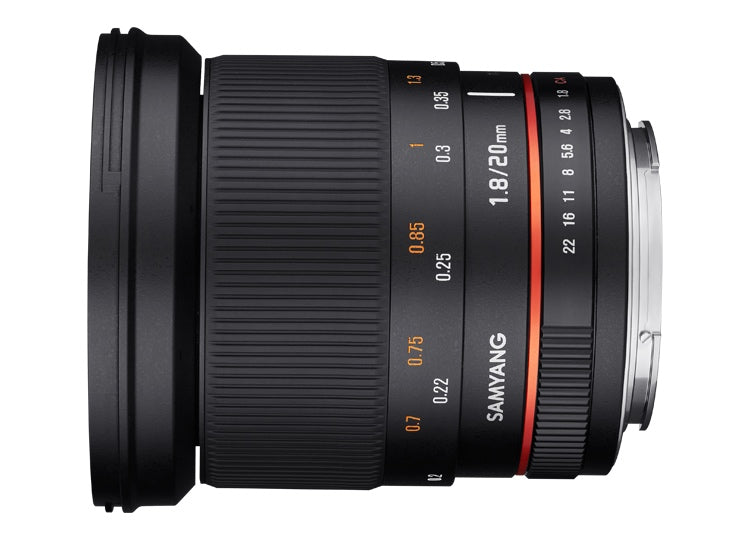 Samyang 20mm F1.8