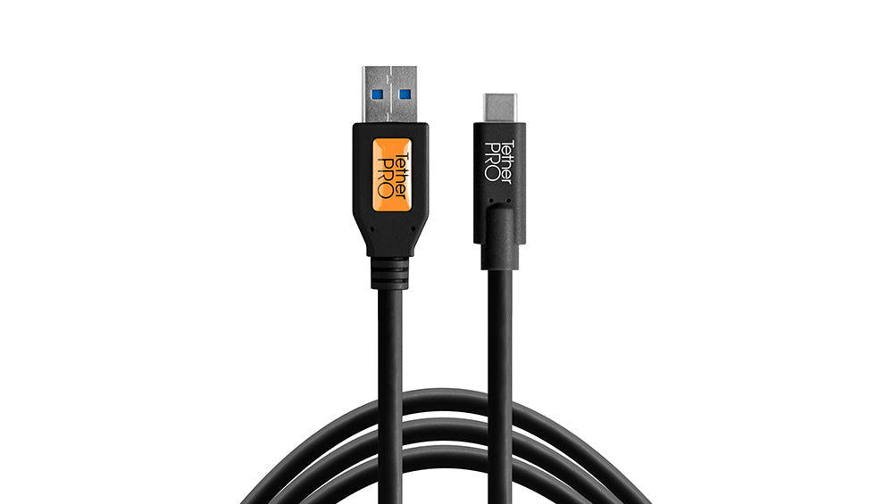 Tether Tools TetherPro cavo da USB 3.0 a USB-C 4.6m nero
