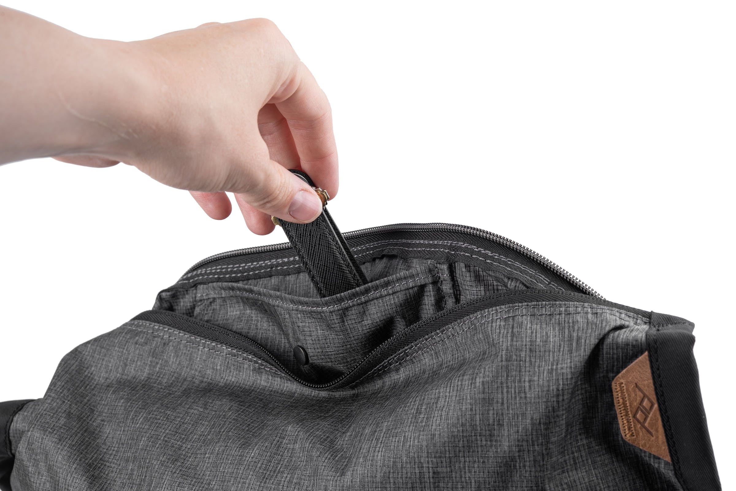 Packable Tote - Borsa ripiegabile Multiuso - Charcoal
