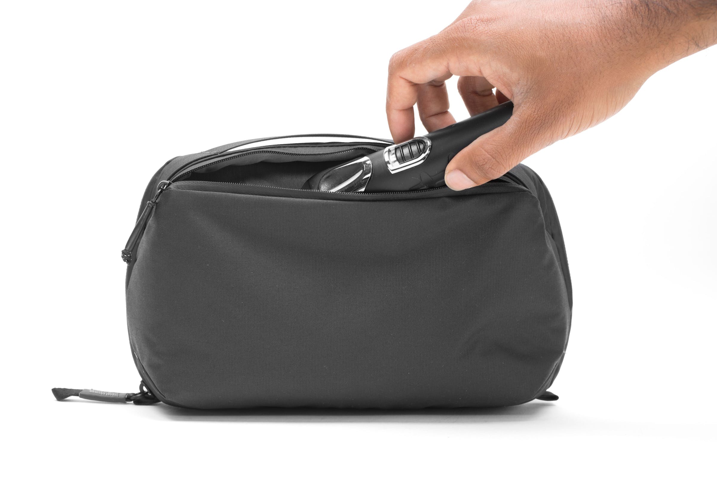 Wash Pouch Black. - Nero