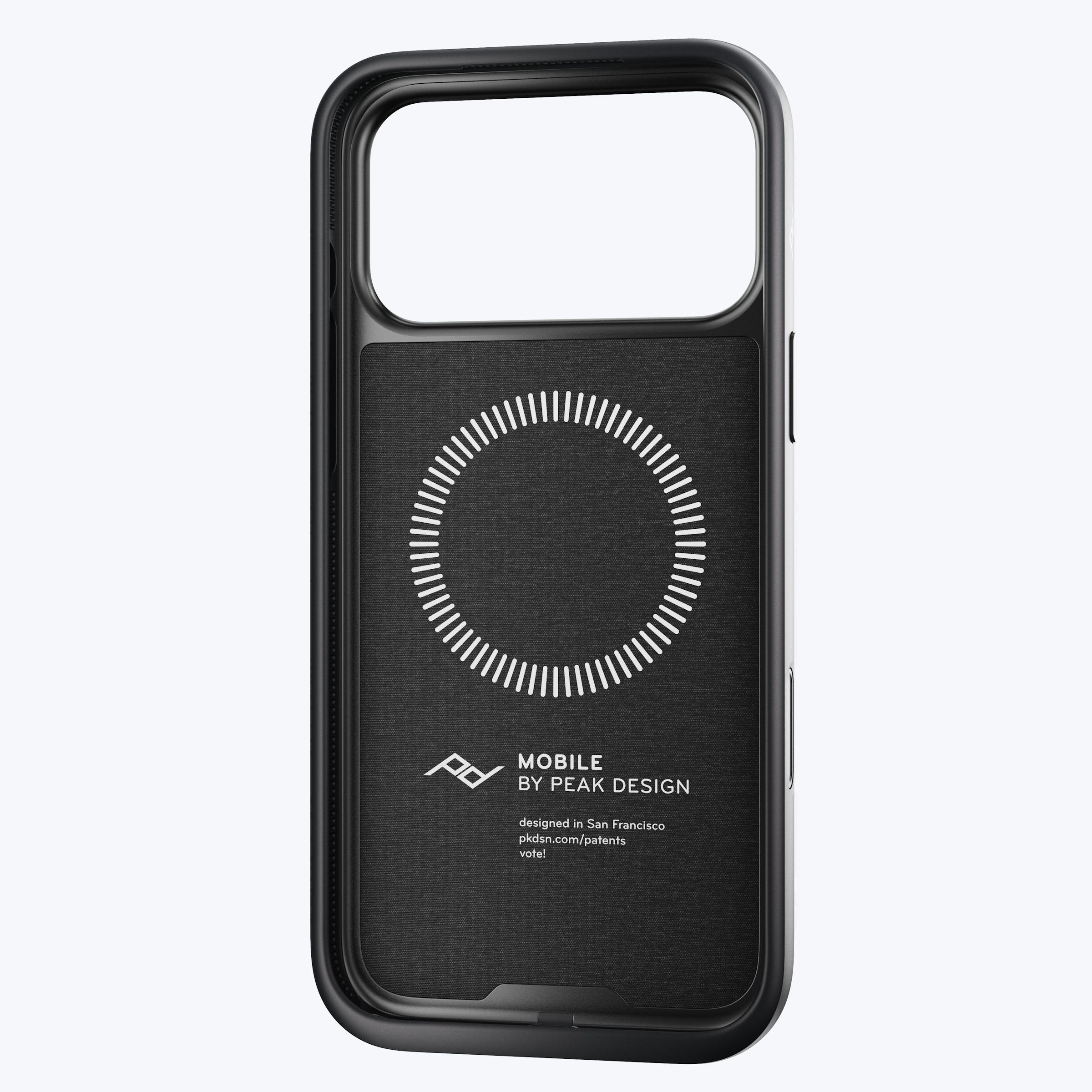 Mobile Everyday Fabric Case iPhone 17 Pro Max Charcoal