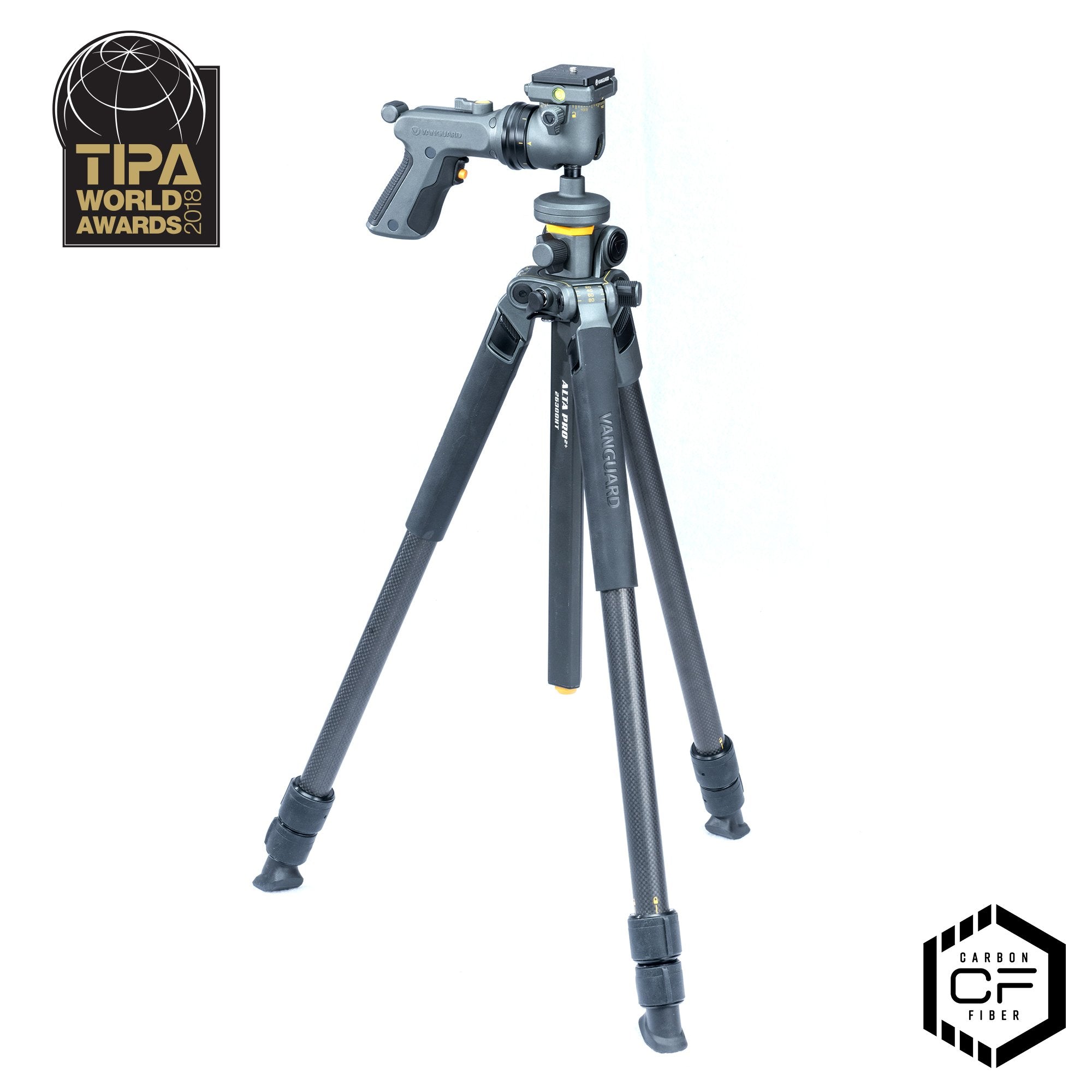 Vanguard Alta Pro 2+ 263CGHT - Treppiede in carbonio, testa con impugnatura