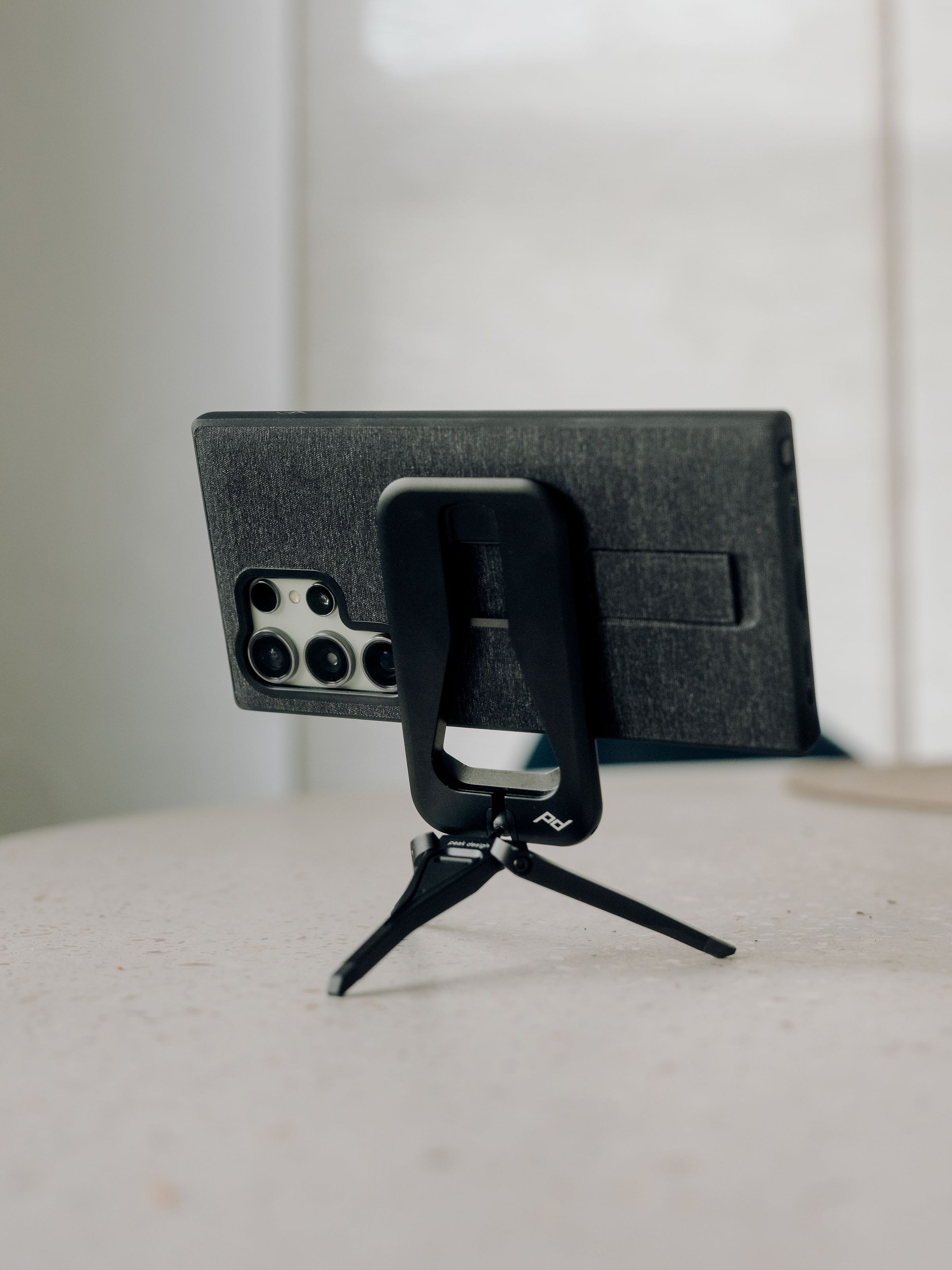 Mobile Everyday Fabric Case Samsung Galaxy S24+ Charcoal.