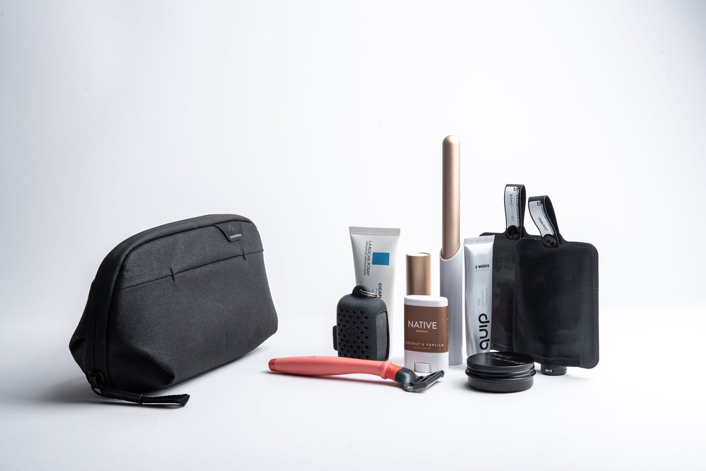 Wash Pouch SMALL - Black. (Beauty da viaggio)