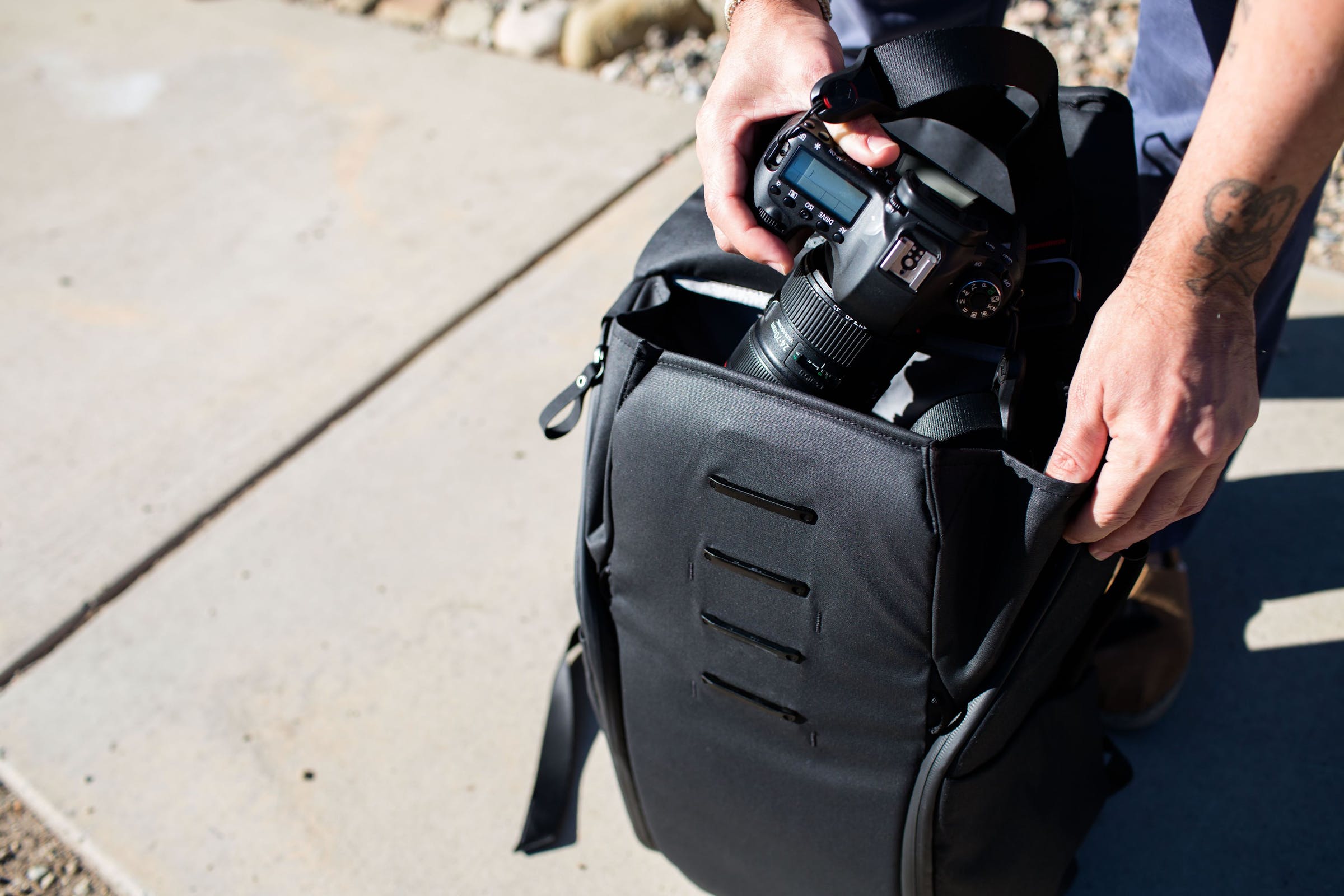 Everyday Backpack 30Litri v2 // Black - Nero