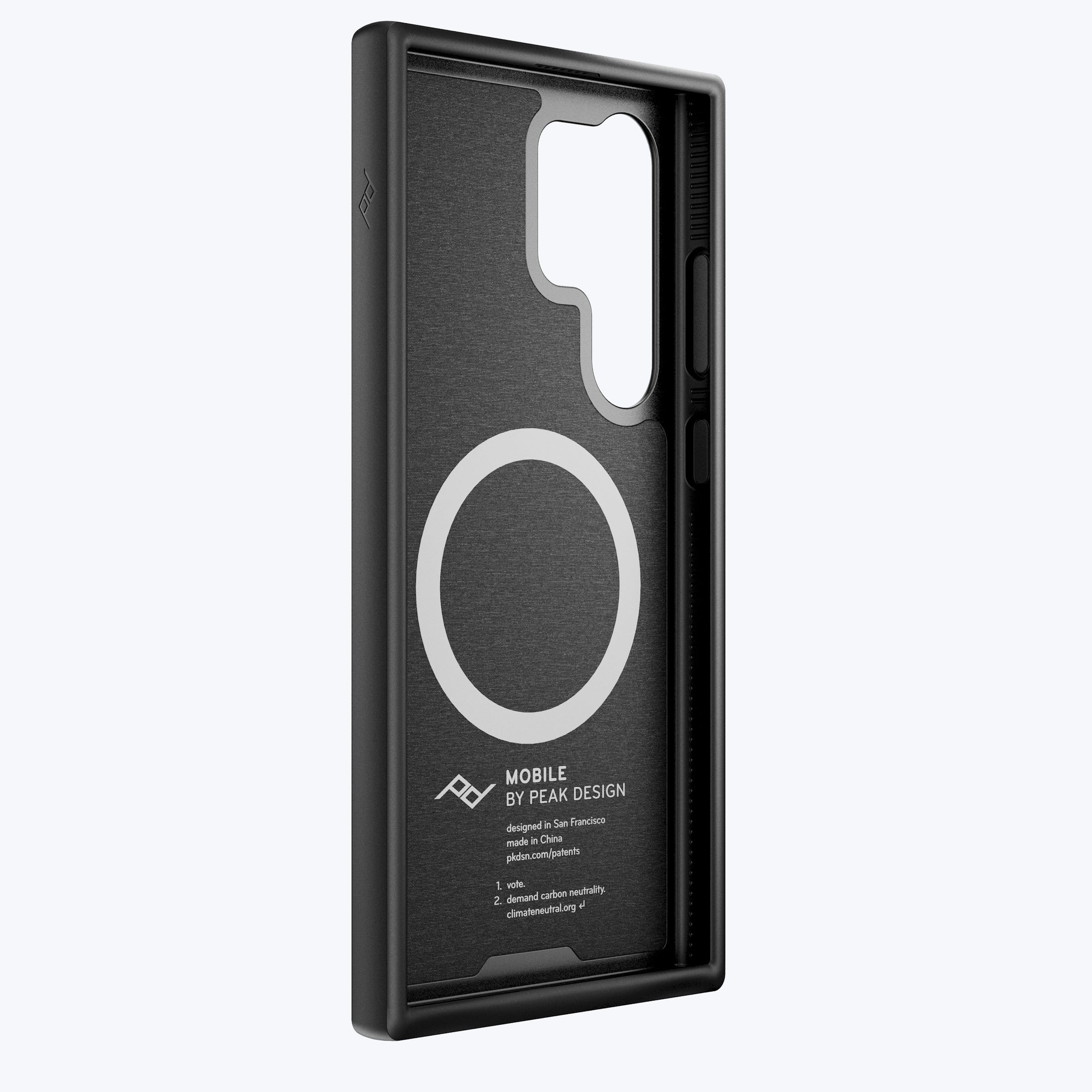 Mobile Everyday Loop Case Samsung Galaxy S24 Ultra Charcoal.