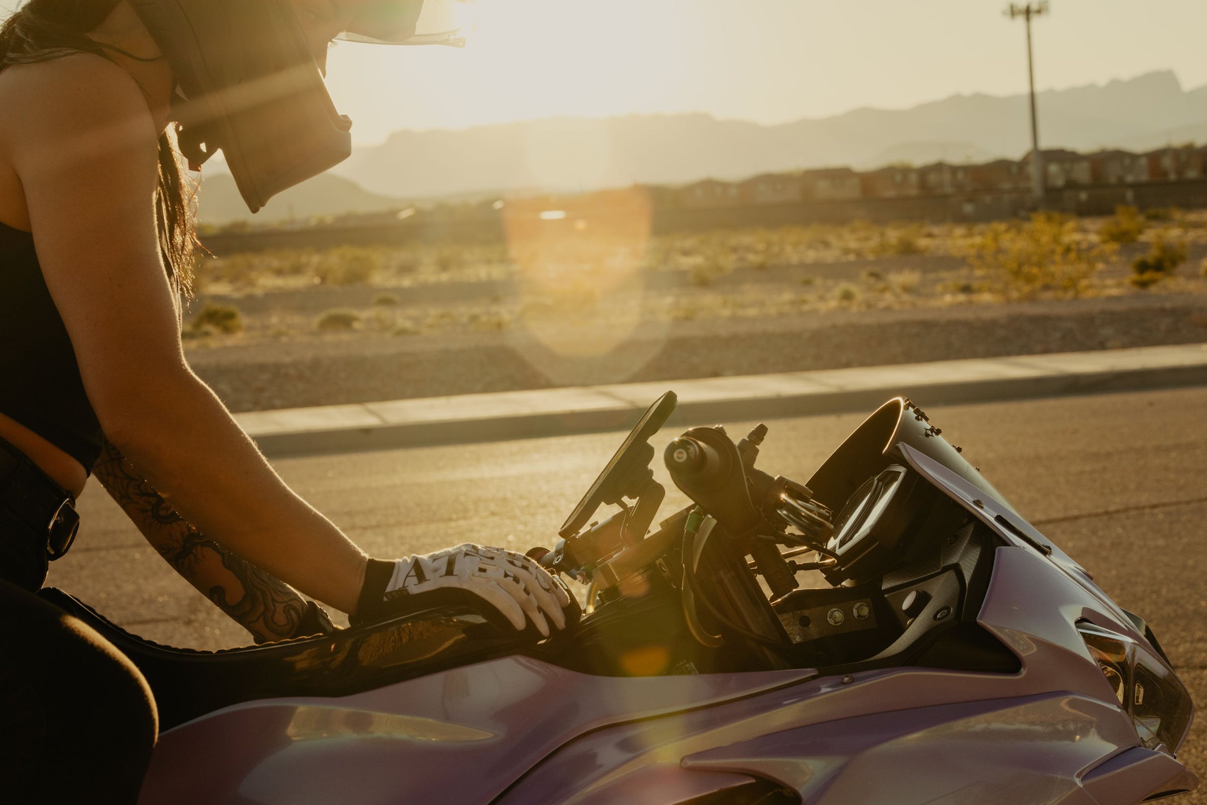 Mobile - Supporto da manubrio centrale per moto - con Antivibrazione
