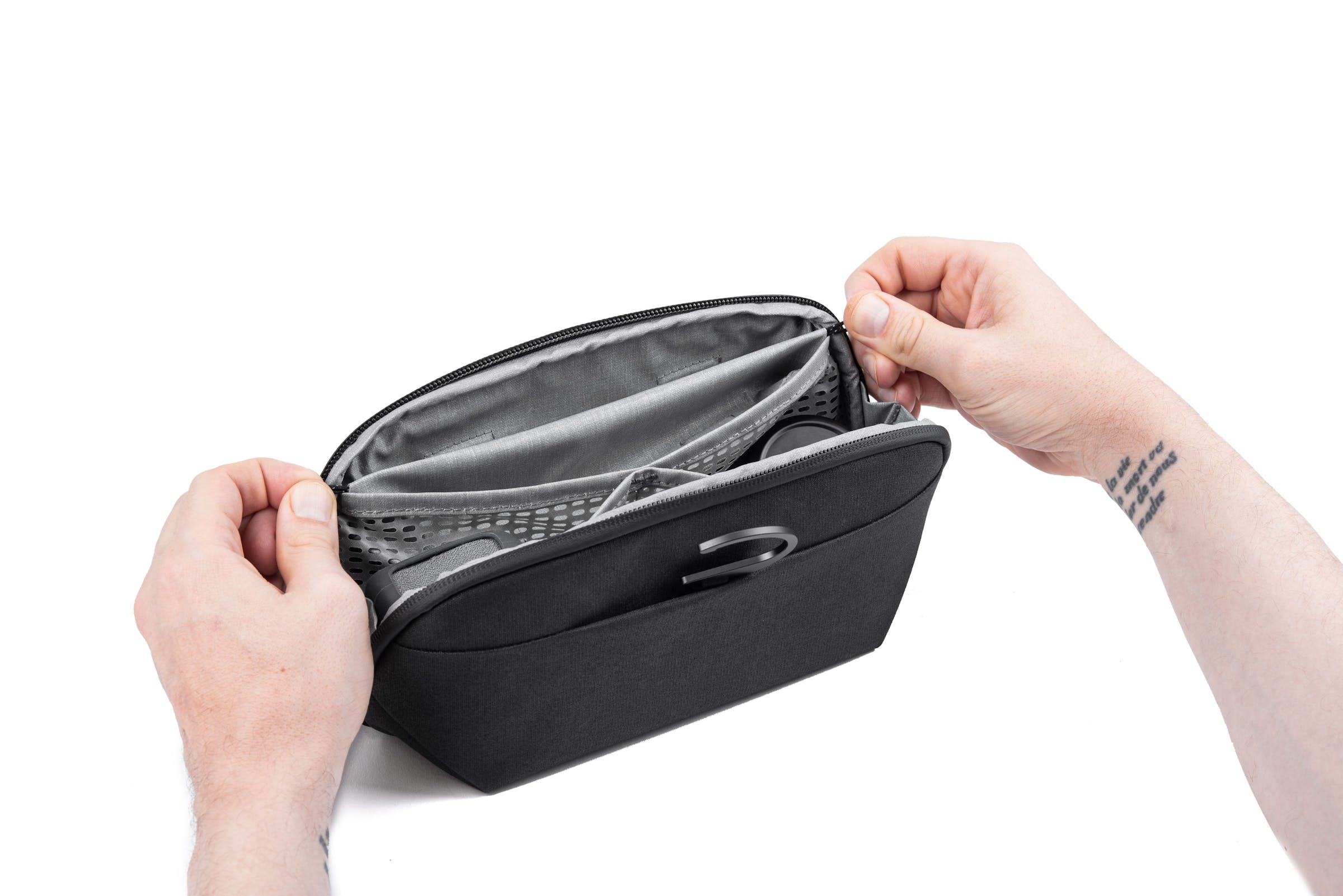 Wash Pouch SMALL - Black. (Beauty da viaggio)
