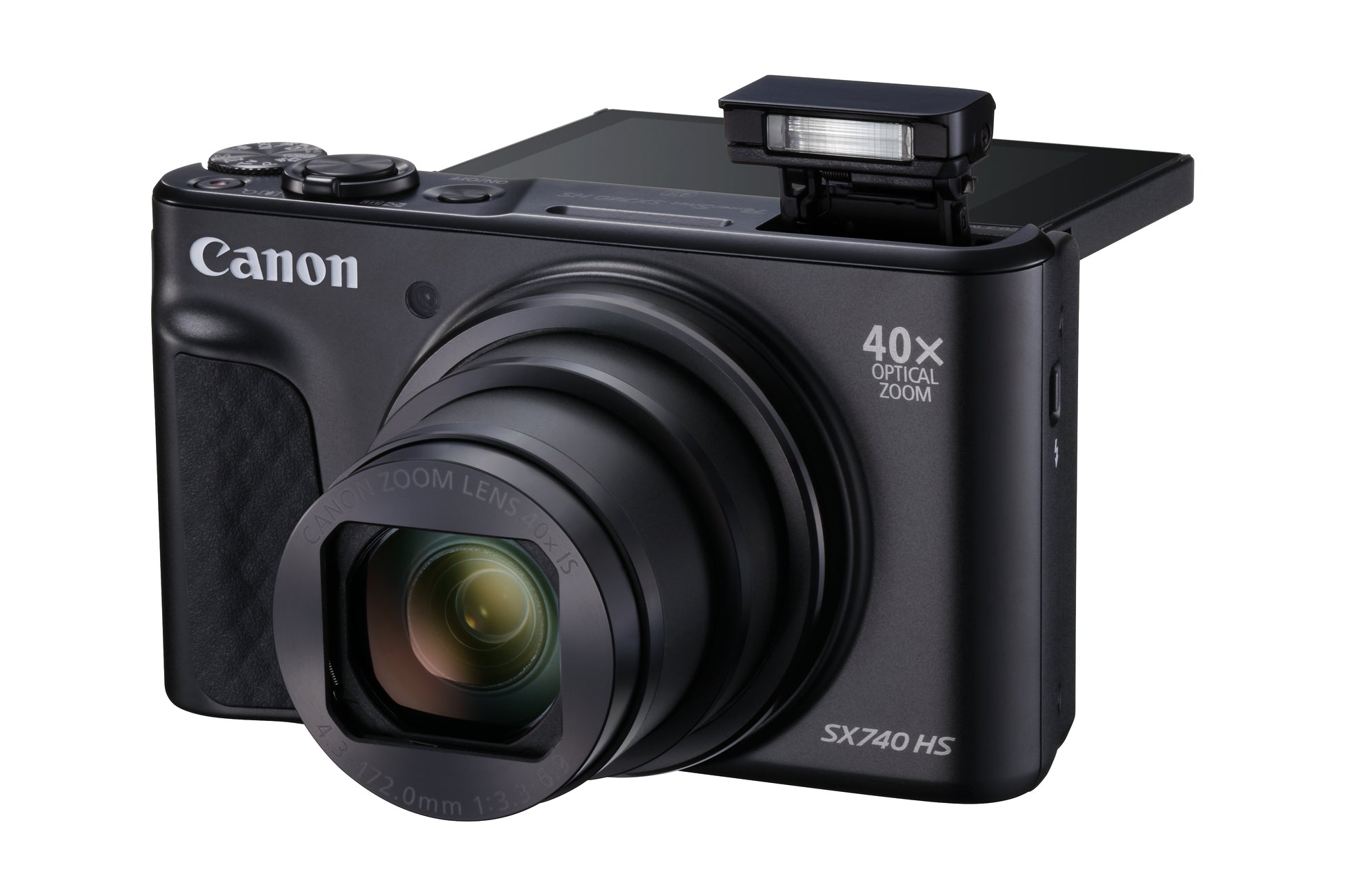 Canon PowerShot SX740 HS 1/2.3" Fotocamera compatta 20,3 MP CMOS 5184 x 3888 Pixel Nero