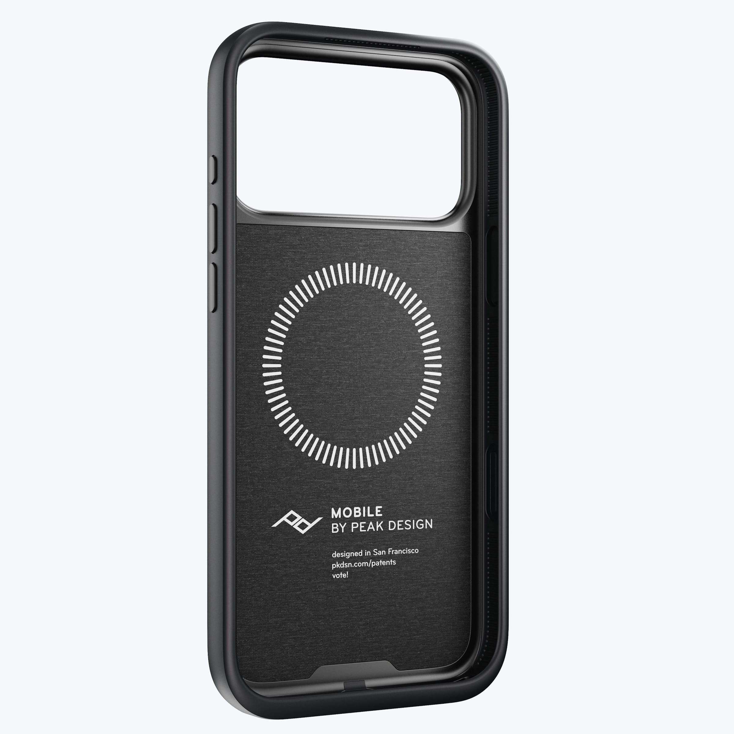 Mobile Everyday Fabric Case iPhone 17 Pro Max Charcoal