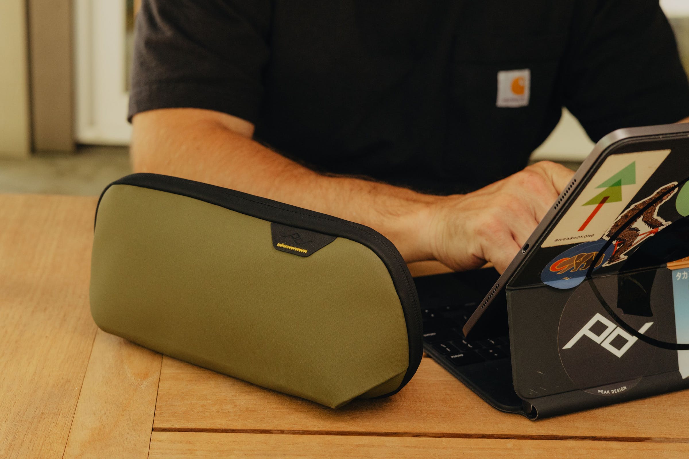 Tech Pouch Small - Kelp