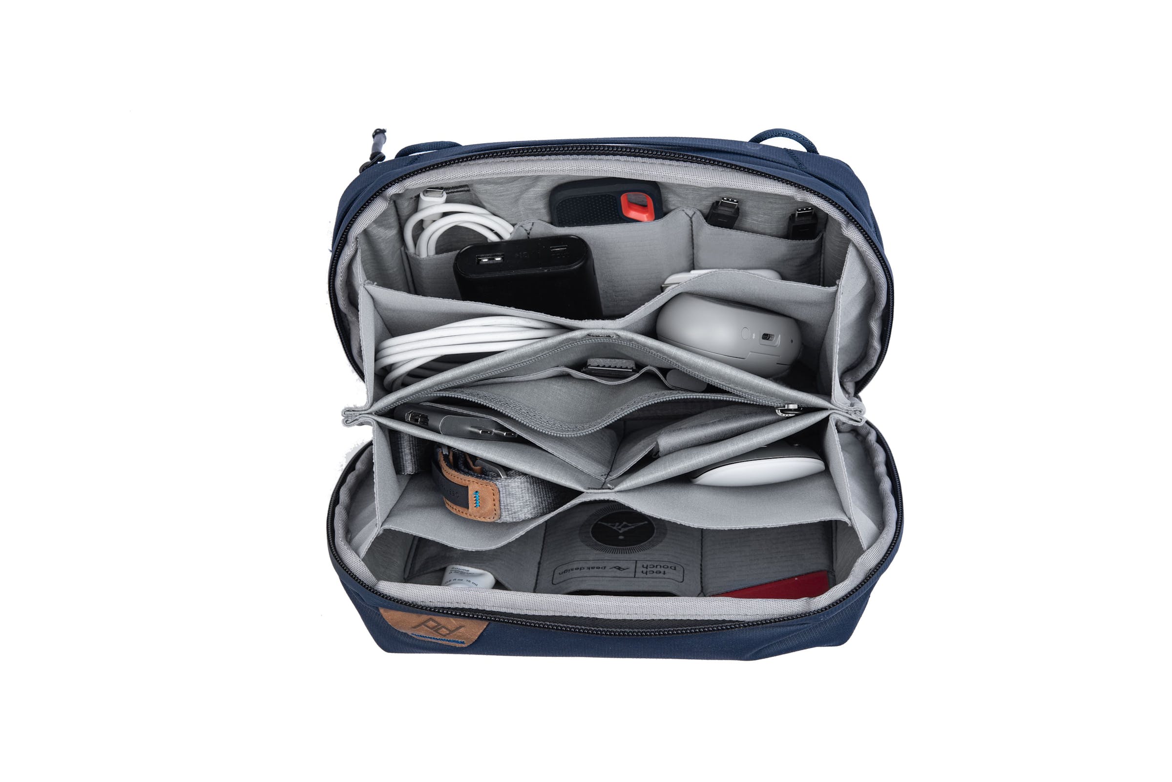 Tech Pouch Midnight - Blu Notte