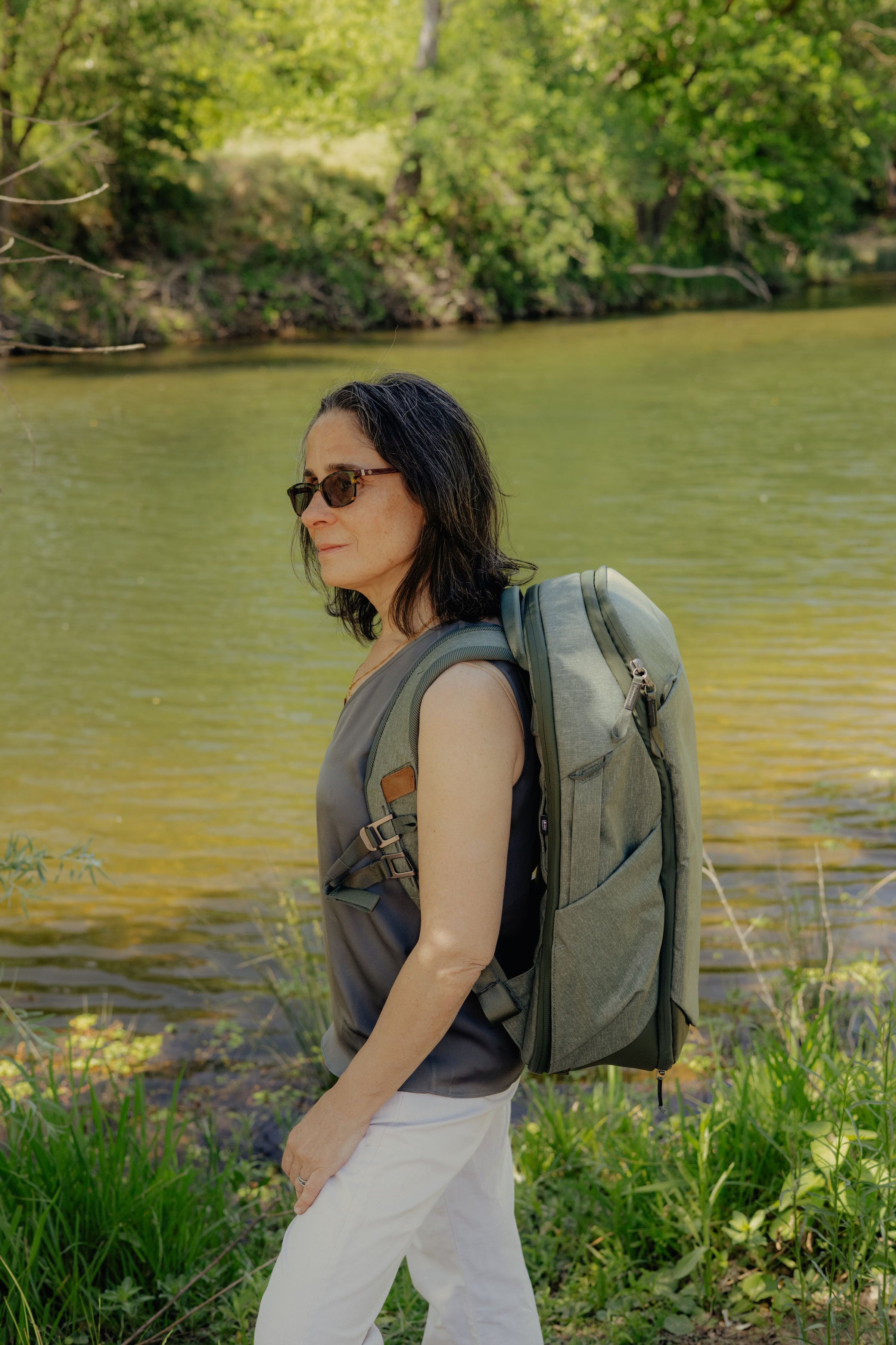 Travel Backpack 30L Sage - Verde Salvia