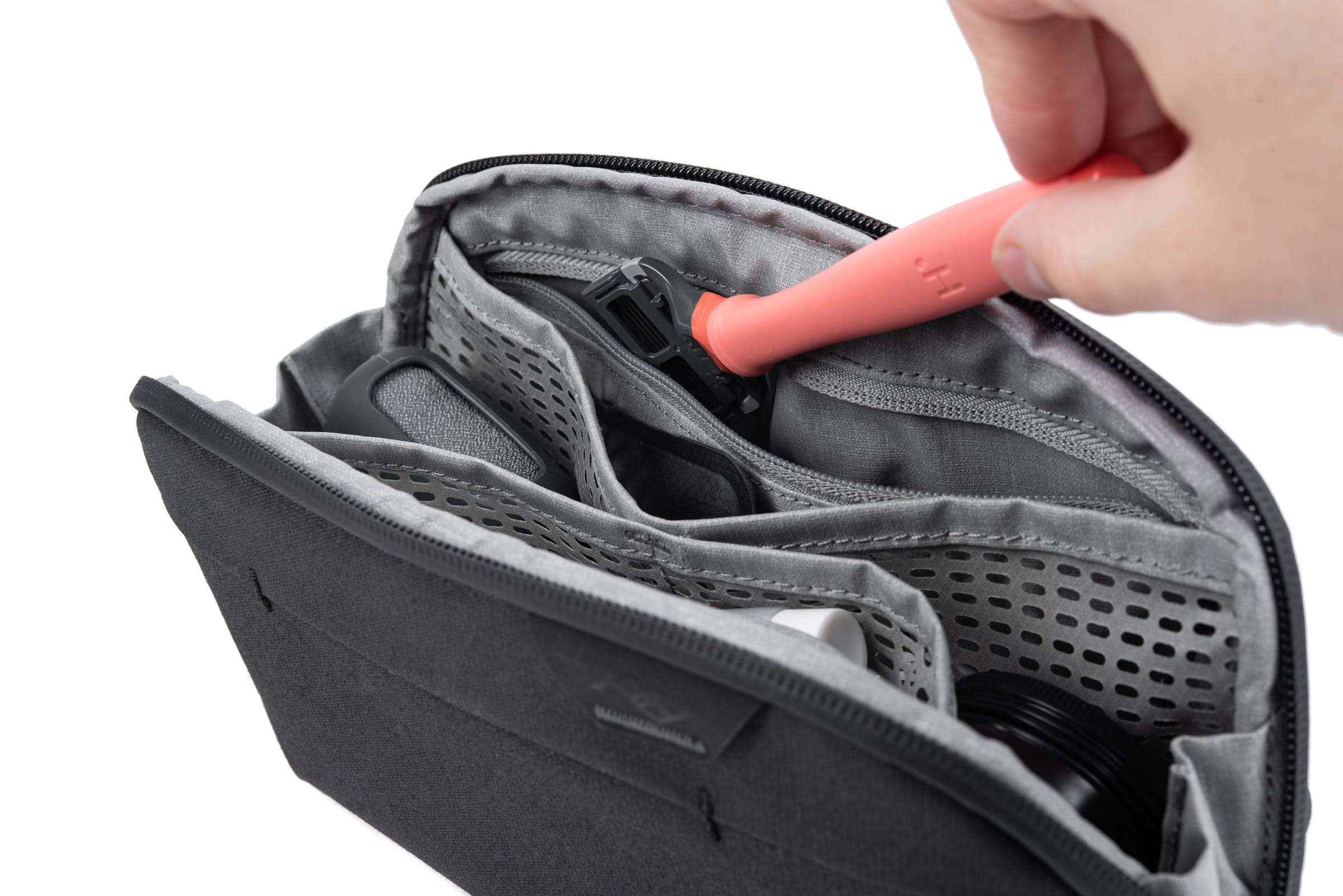 Wash Pouch SMALL - Black. (Beauty da viaggio)