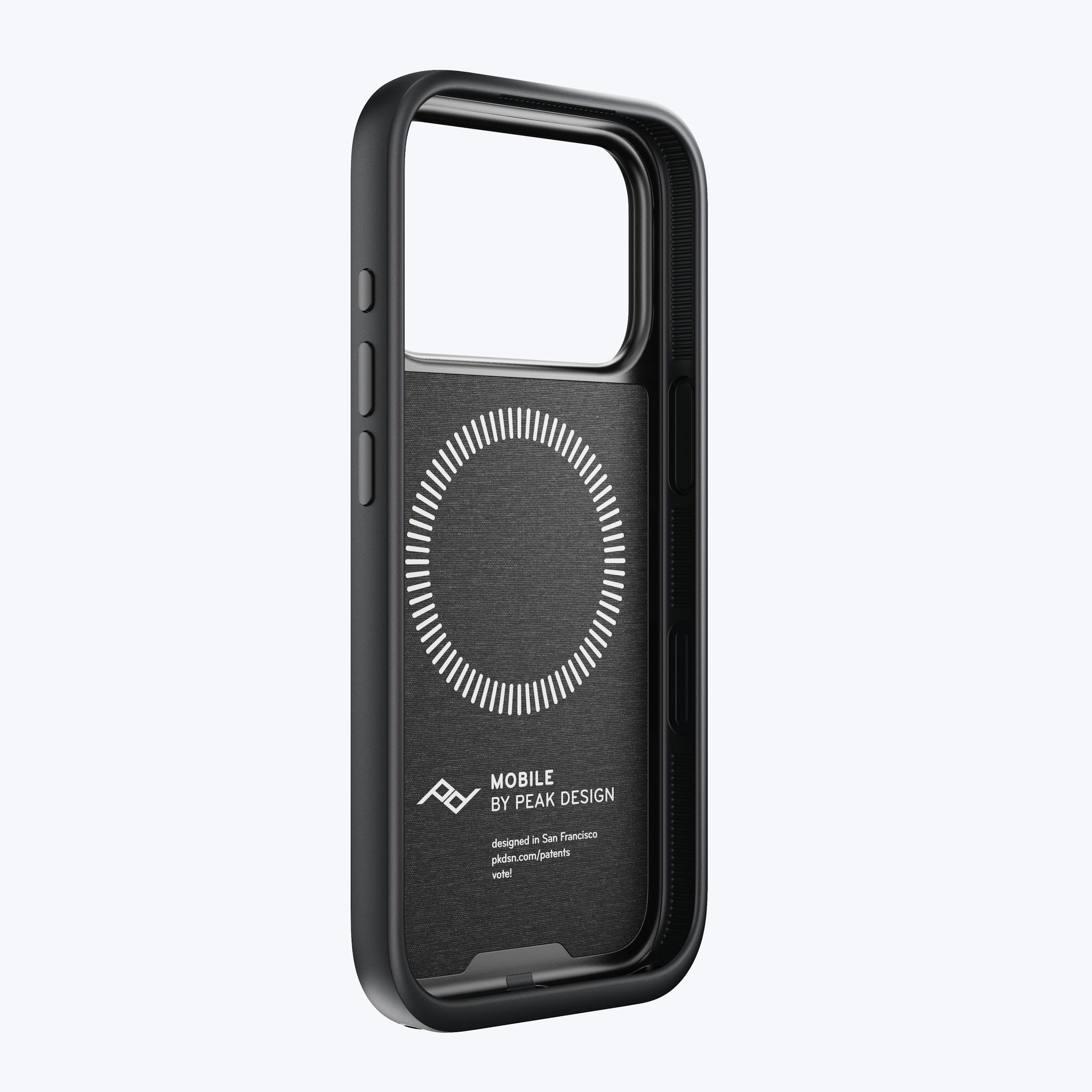 Mobile Everyday Fabric Case iPhone 17 Pro Charcoal