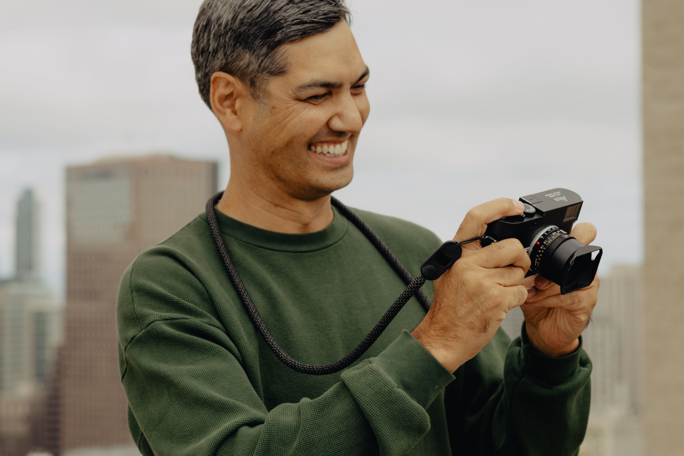 Form - Cordura Camera Strap Long - Black