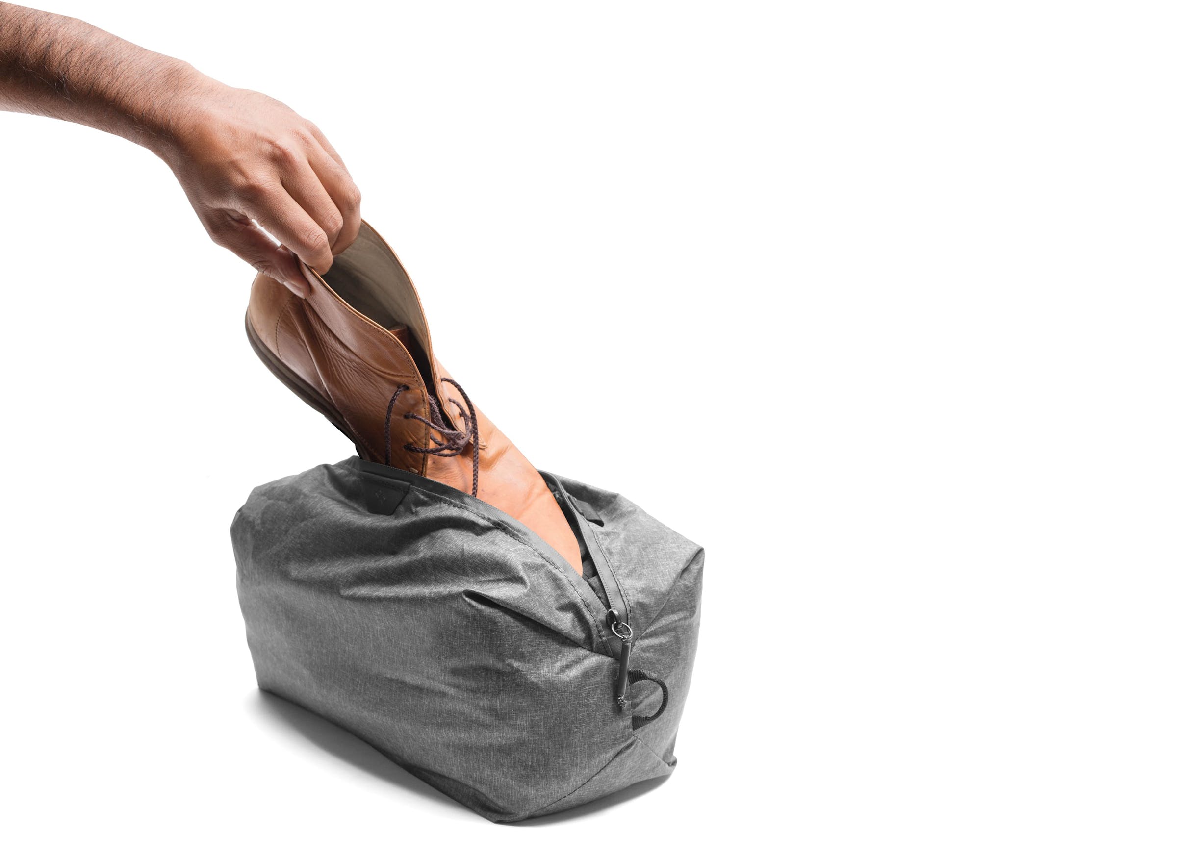 SHOE POUCH Charcoal - Custodia Scarpe da viaggio
