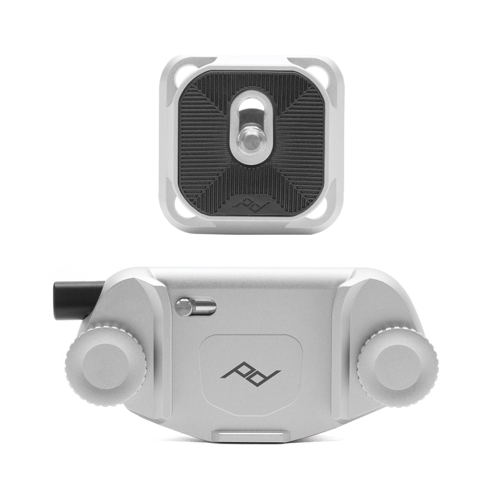 Capture Camera Clip (v3) Argento - con Piastra standard