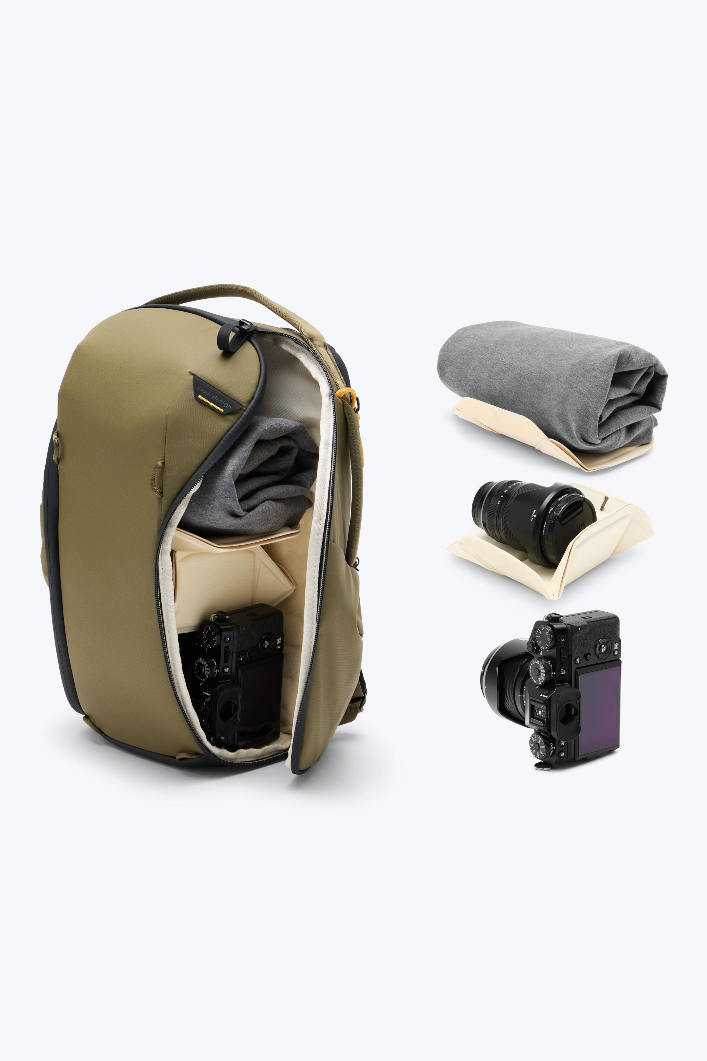 Everyday Backpack Zip 15L - Kelp
