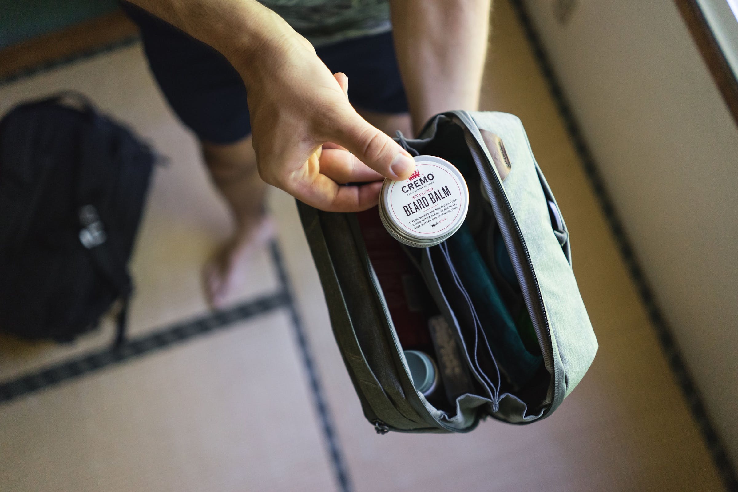 Wash Pouch Sage - verde Slavia