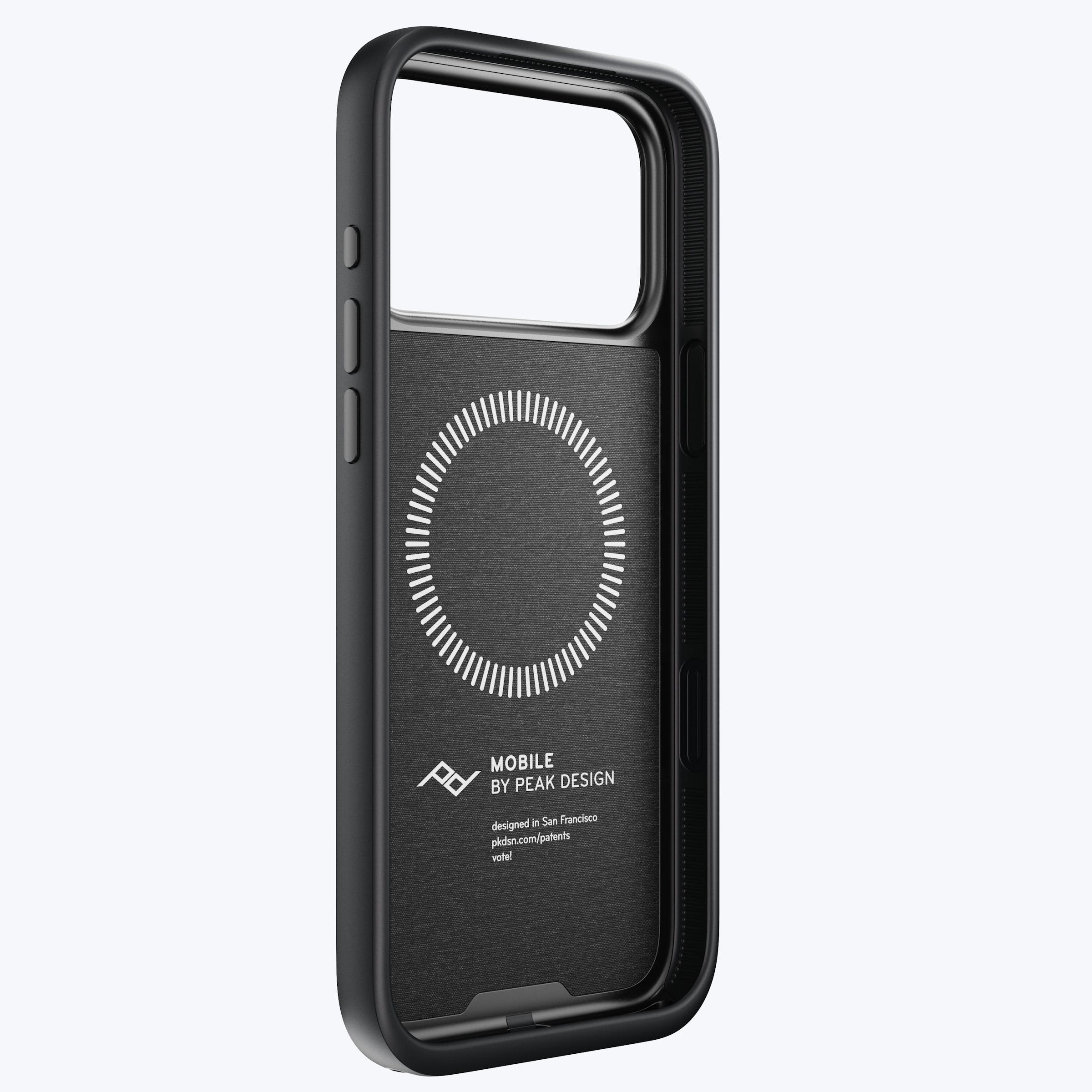 Mobile Everyday Fabric Case iPhone 17 Pro Max Charcoal