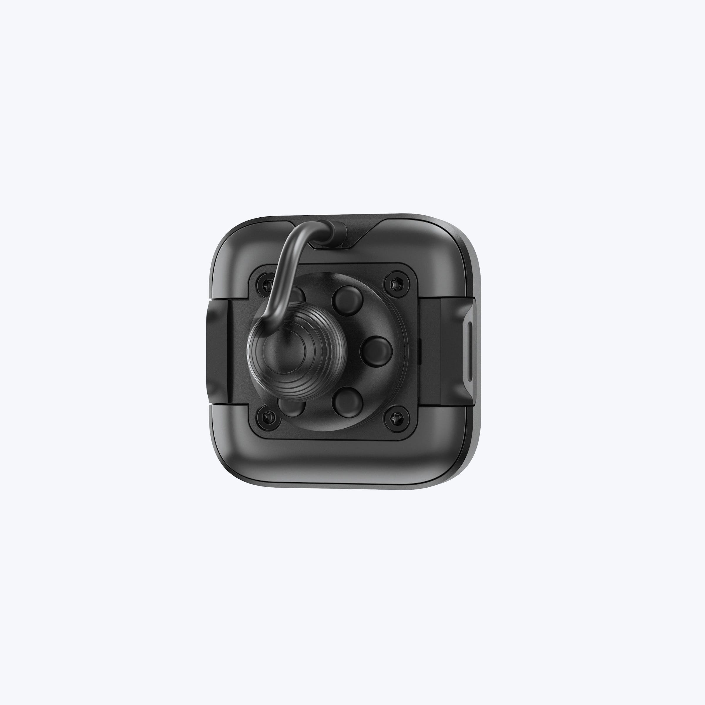 Mobile Motorcycle Mount 20mm Ball Adapter: Locking & Charging Black