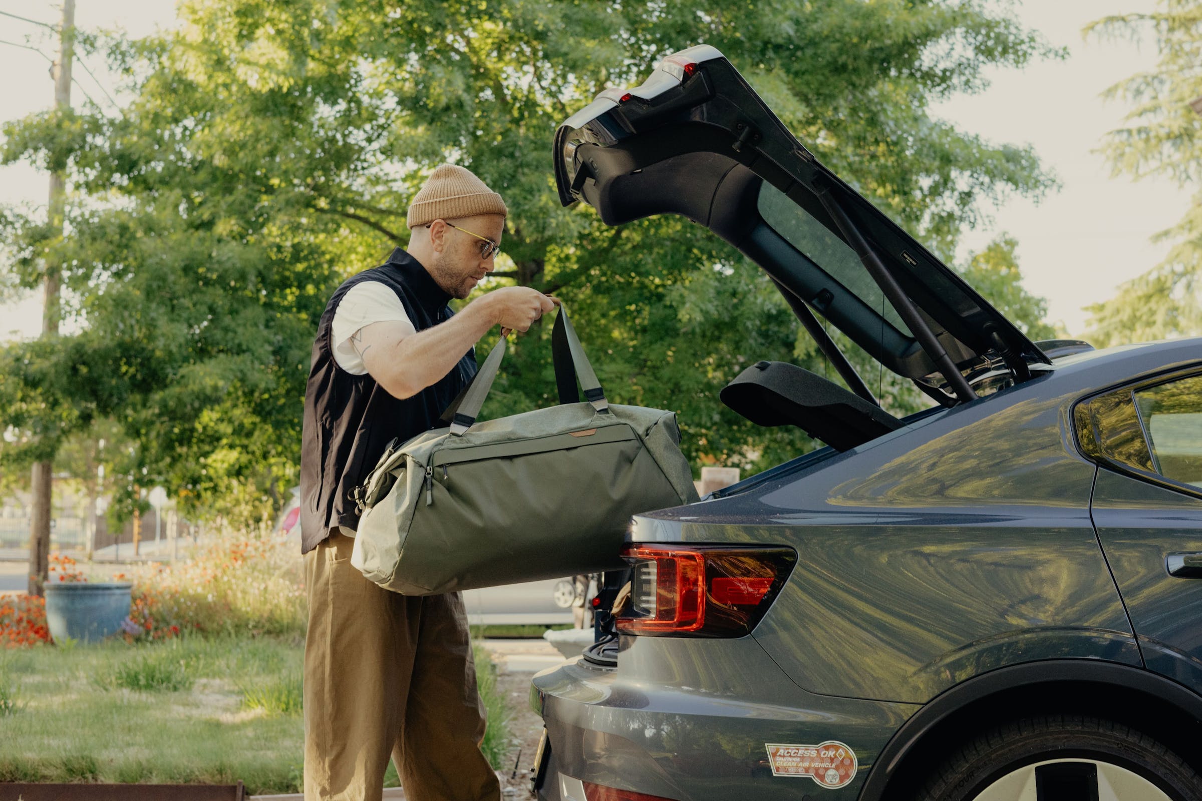 Travel Duffel 50L Sage