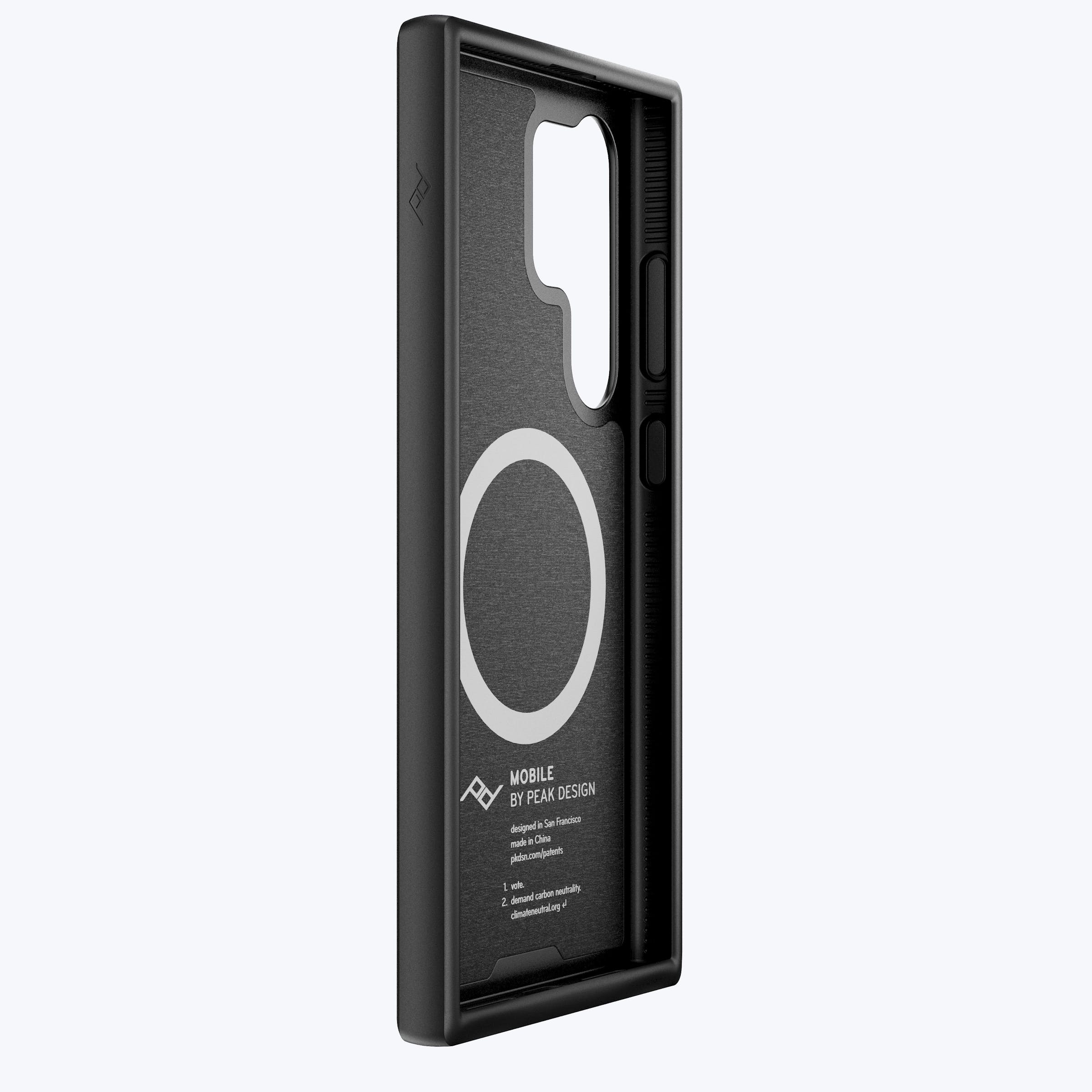 Mobile Everyday Loop Case Samsung Galaxy S24 Ultra Charcoal.