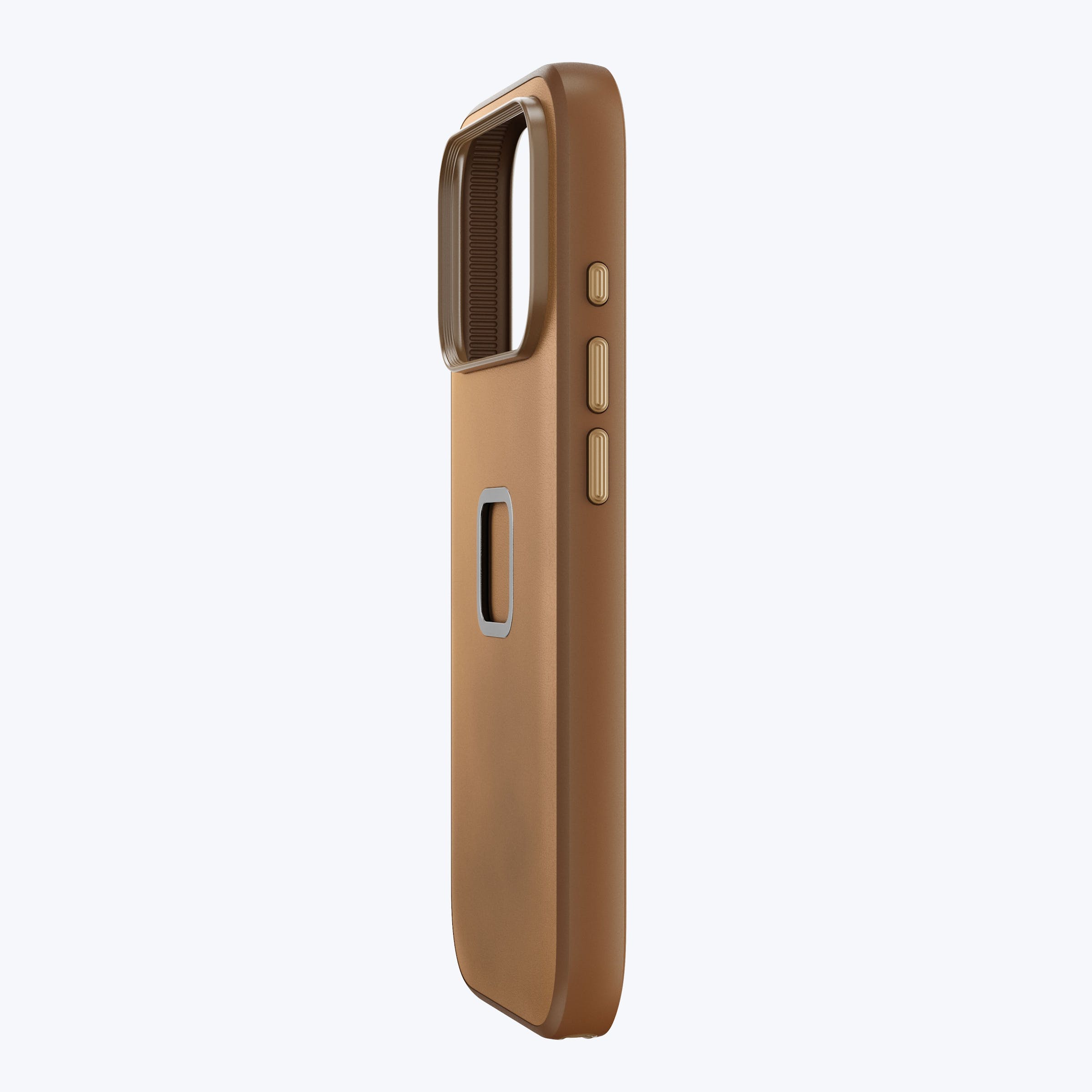 Mobile Everyday Clarino Case iPhone 17 Pro Tan