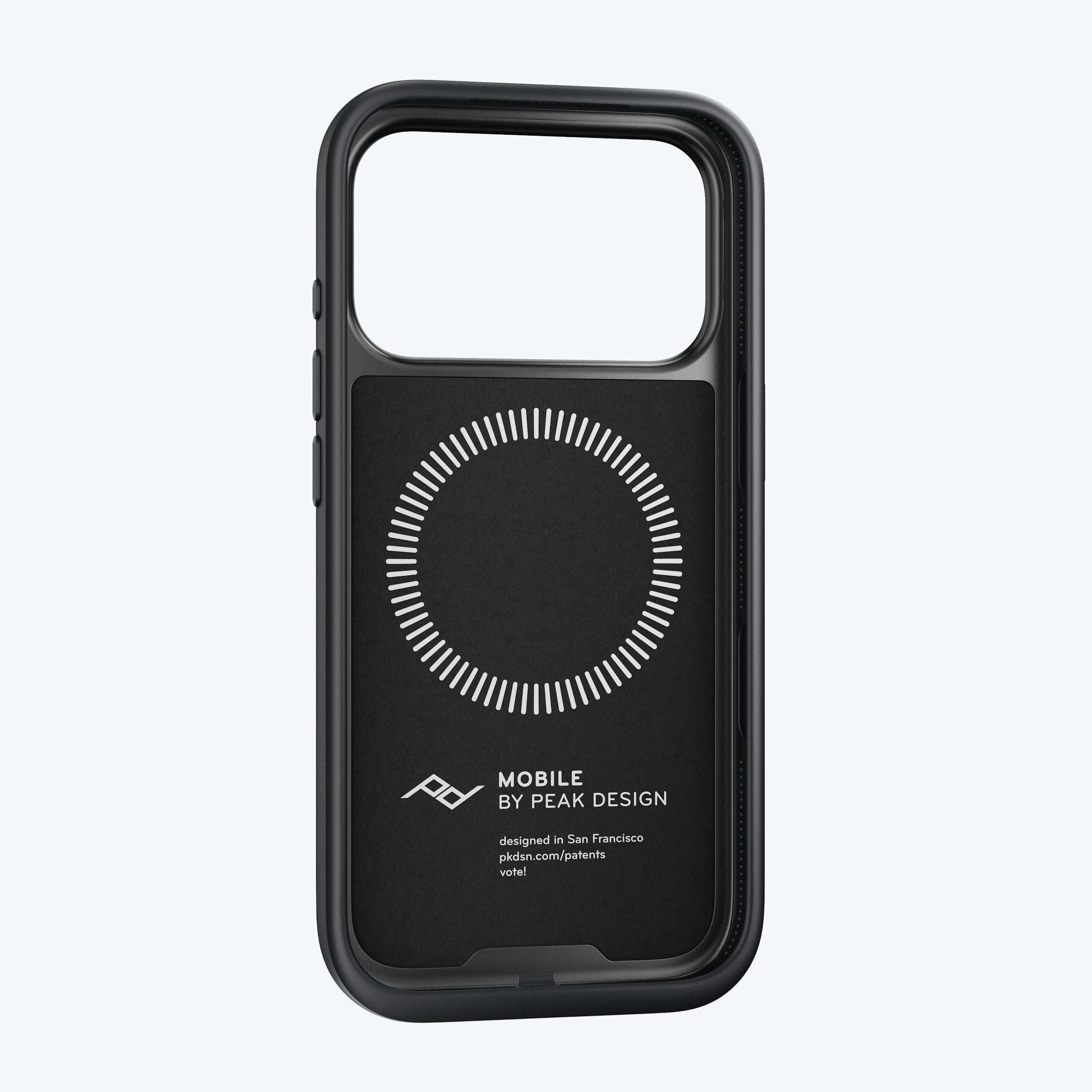 Mobile Everyday Clarino Loop Case iPhone 17 Pro Black