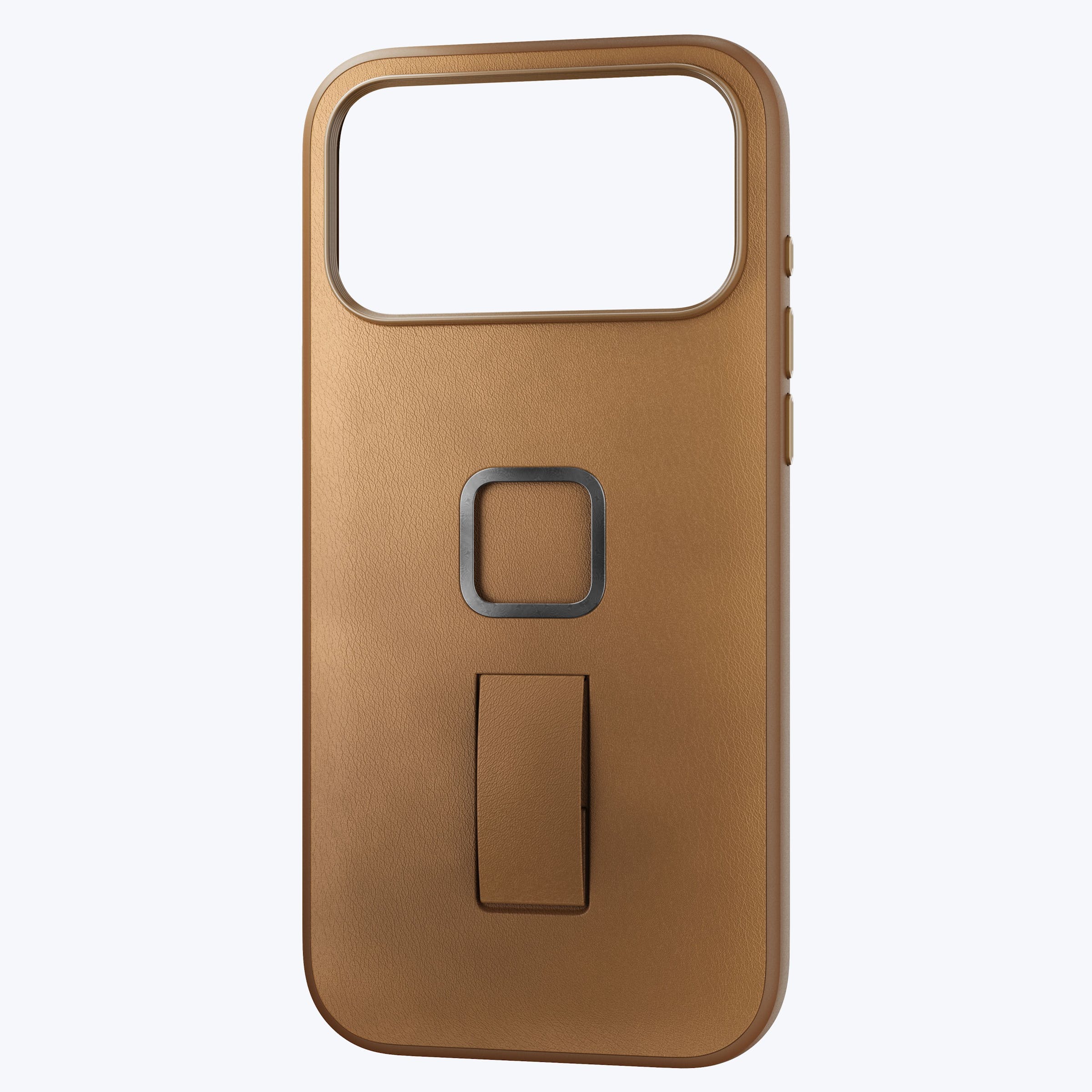 Mobile Everyday Clarino Loop Case iPhone 17 Pro Max Tan