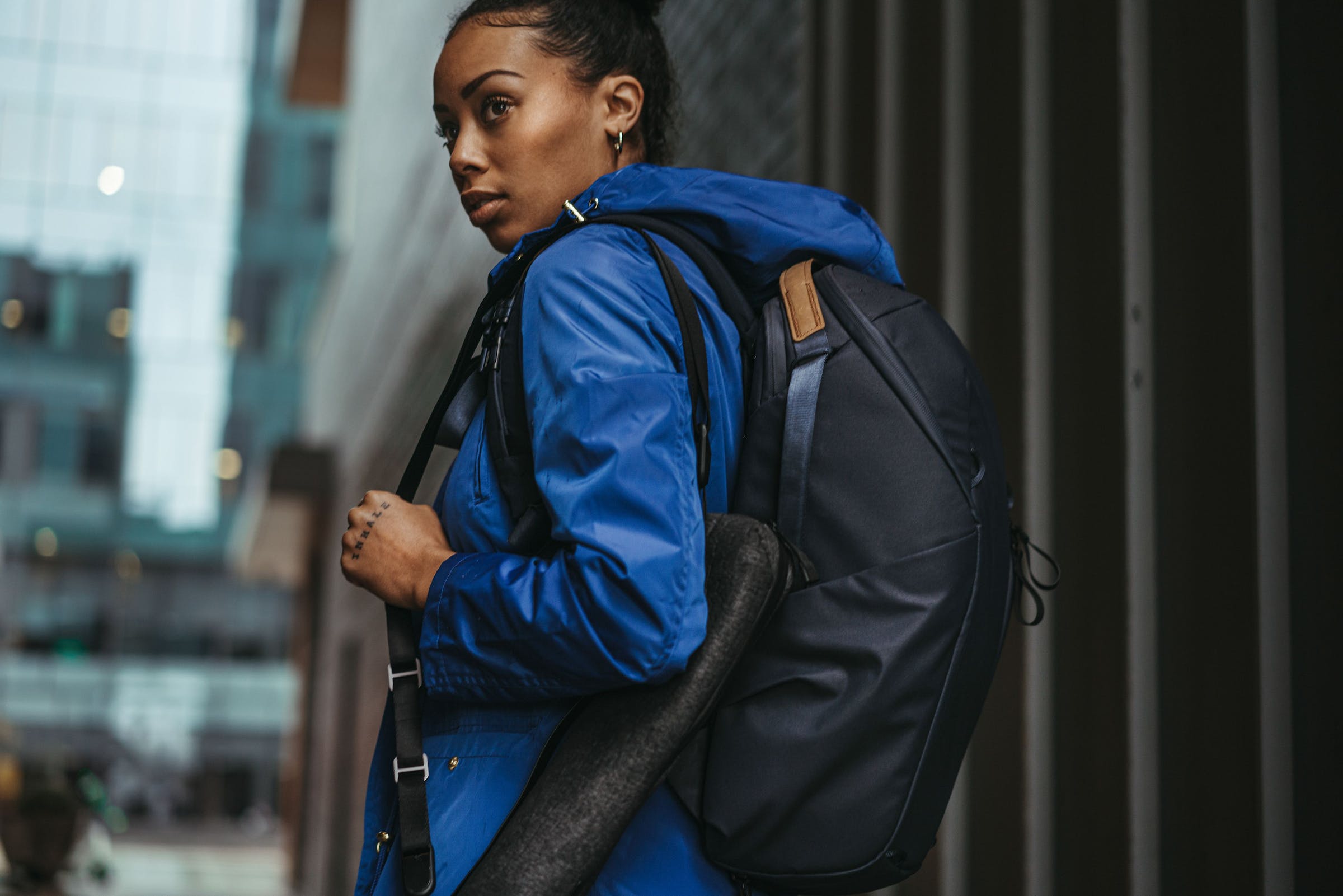 Everyday Backpack 20L Zip v2 // Midnight -blu 20L Zip